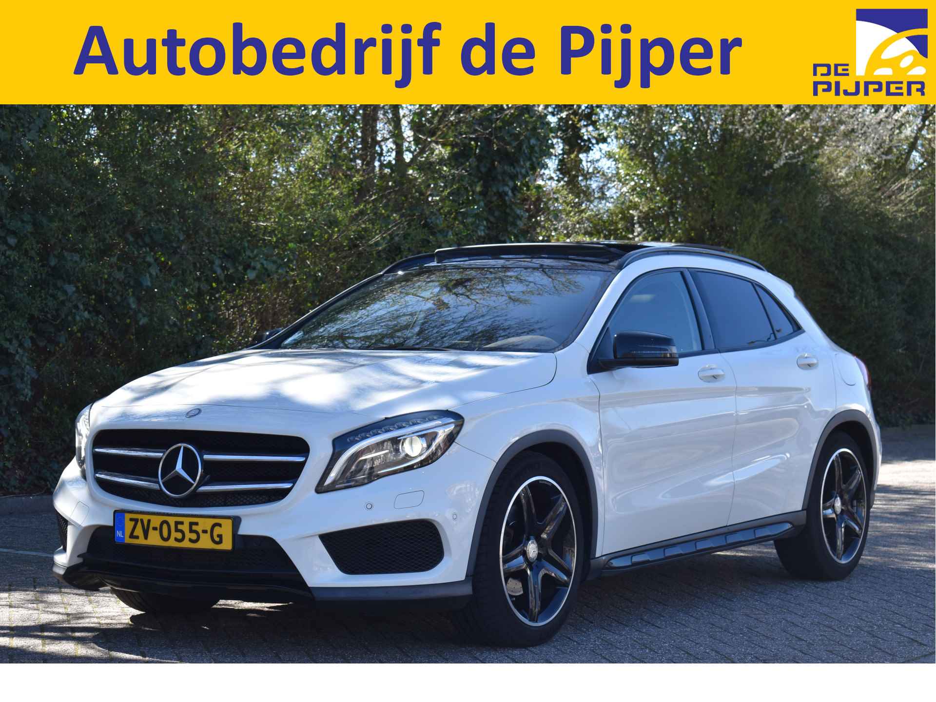 Mercedes-Benz GLA 250 Prestige AMG | Open dak | Harman/Kardon | Elekt.stoelen memory | Leder | Nav | LED / Xenon - 1/64