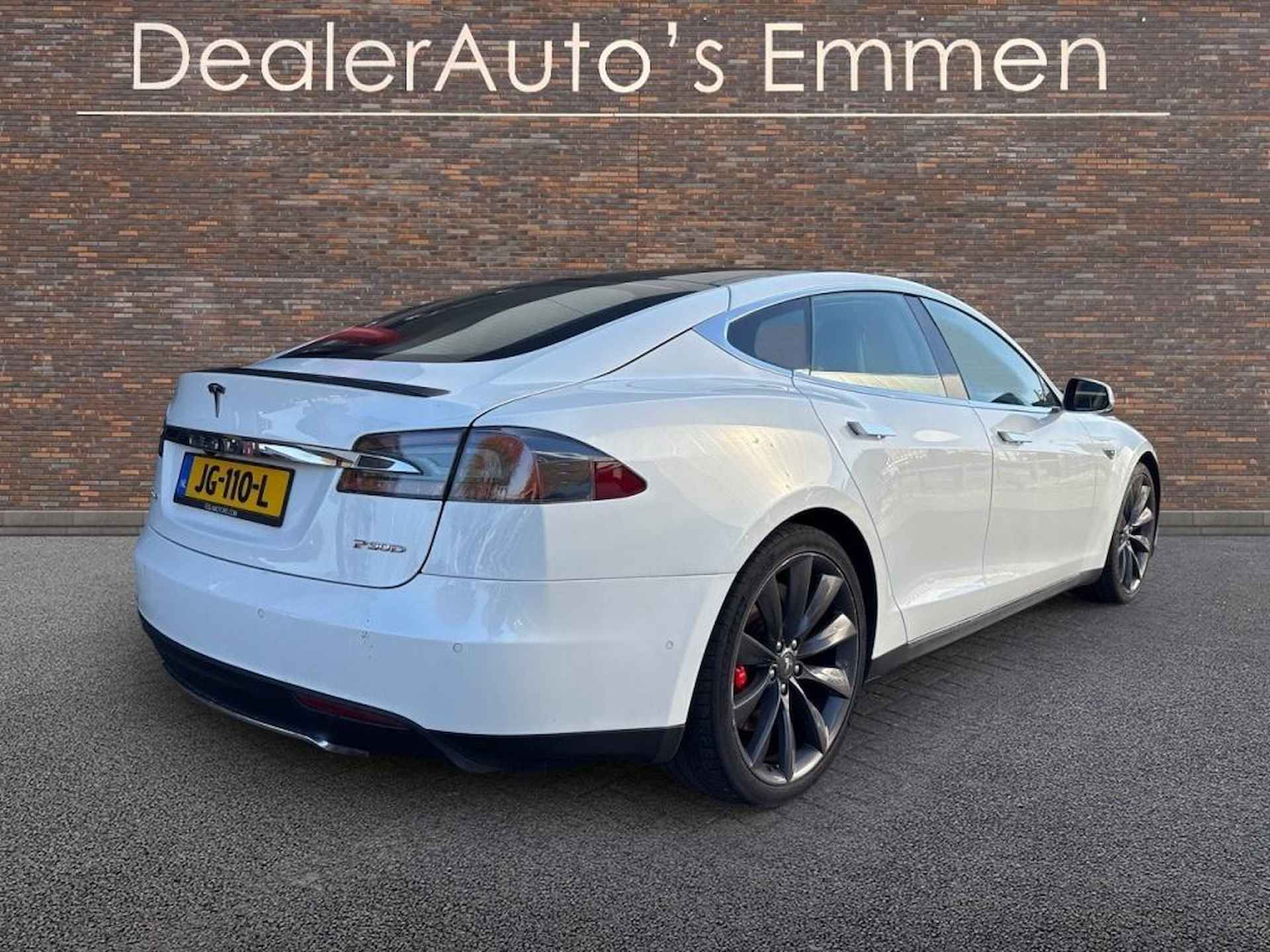 tesla motors MODEL S 90D 734 pk Performance PANODAK LEDER 21"LMV NAVI - 4/14