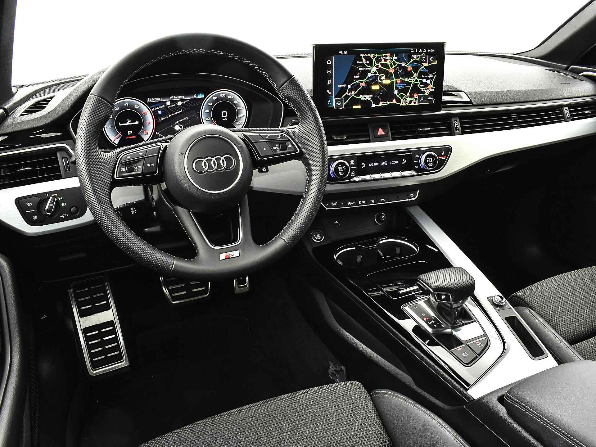 Audi A4 Avant 35 Tfsi 150pk S-tronic S edition | Cruise Control | Elek. Achterklep | Park Assist | P-Sensoren | S-Line | Navigatie | 18'' Inch | Garantie t/m 23-06-2027 of 100.000km - 13/33
