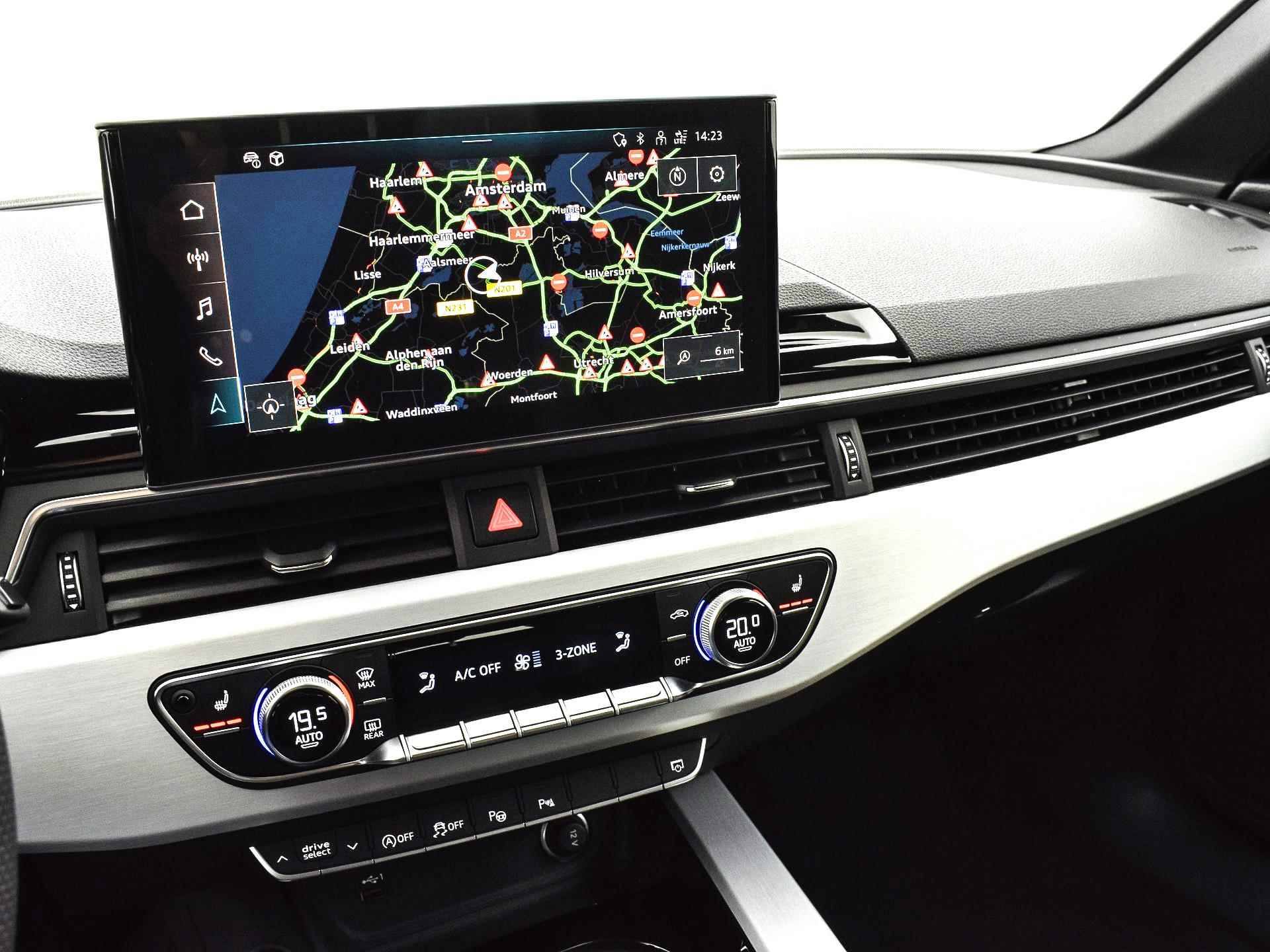 Audi A4 Avant 35 Tfsi 150pk S-tronic S edition | Cruise Control | Elek. Achterklep | Park Assist | P-Sensoren | S-Line | Navigatie | 18'' Inch | Garantie t/m 23-06-2027 of 100.000km - 16/33