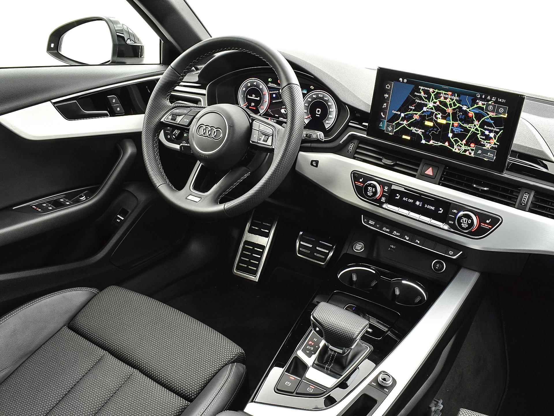 Audi A4 Avant 35 Tfsi 150pk S-tronic S edition | Cruise Control | Elek. Achterklep | Park Assist | P-Sensoren | S-Line | Navigatie | 18'' Inch | Garantie t/m 23-06-2027 of 100.000km - 24/33