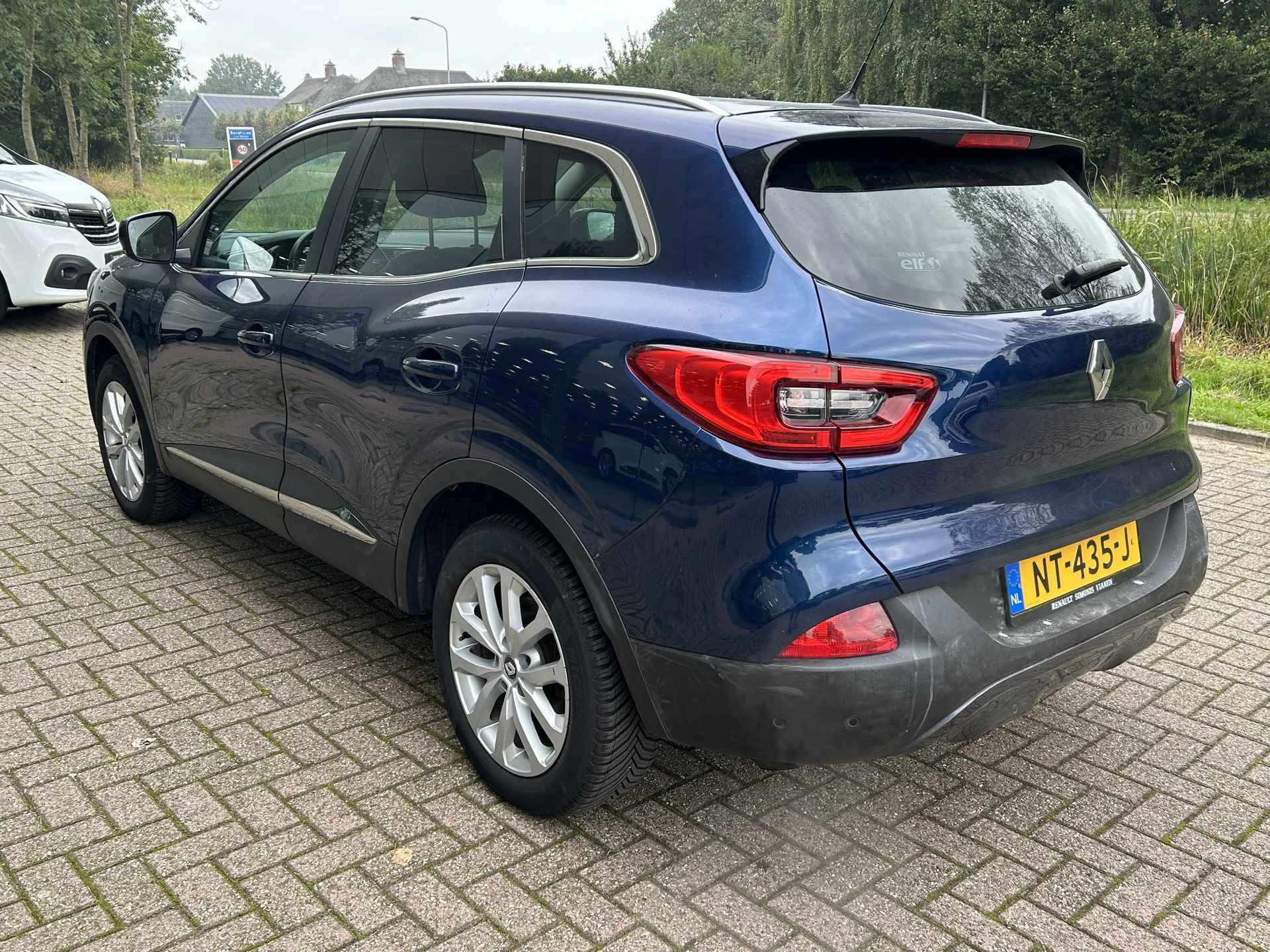 Renault Kadjar 1.2 TCe 130 EDC Intens | 2e eigenaar + dealer onderhouden! | Navi | Clima | Cruise | LM velgen 17" | PDC V+A + Camera - 7/24