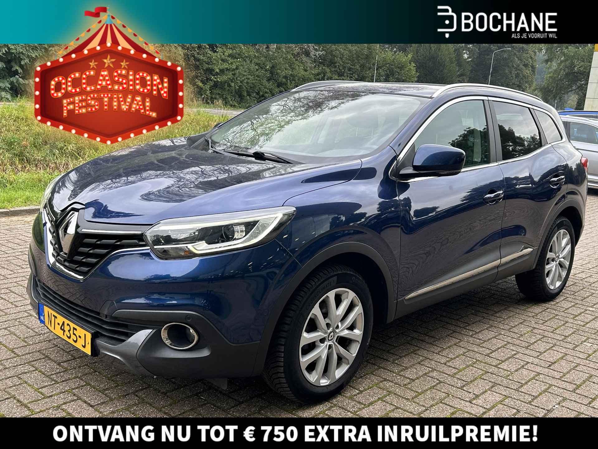 Renault Kadjar 1.2 TCe 130 EDC Intens | 2e eigenaar + dealer onderhouden! | Navi | Clima | Cruise | LM velgen 17" | PDC V+A + Camera - 1/24