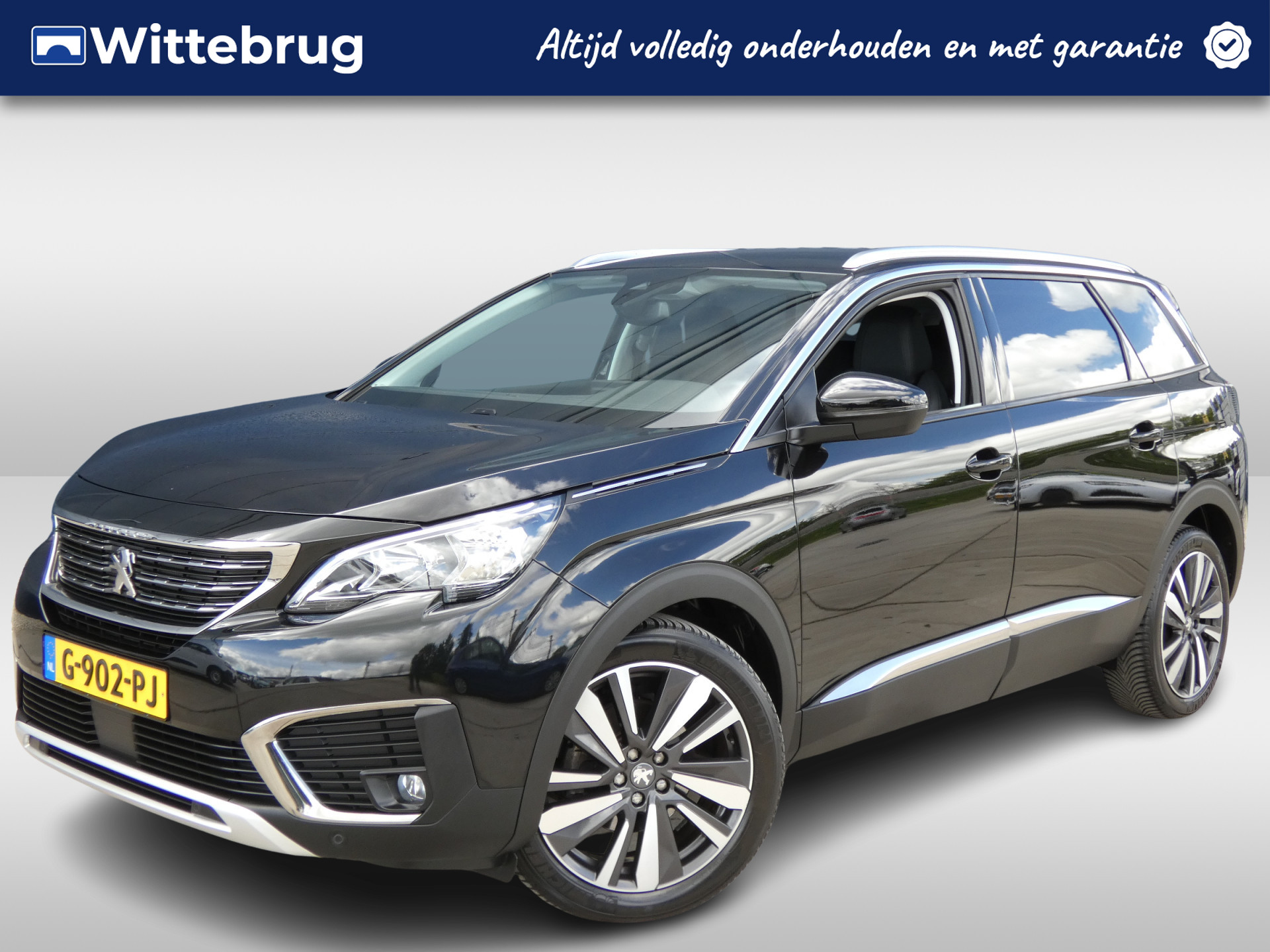 Peugeot 5008 1.2 PureTech Allure 7-Zits | Leder | Parkeercamera | Navigatie bij viaBOVAG.nl