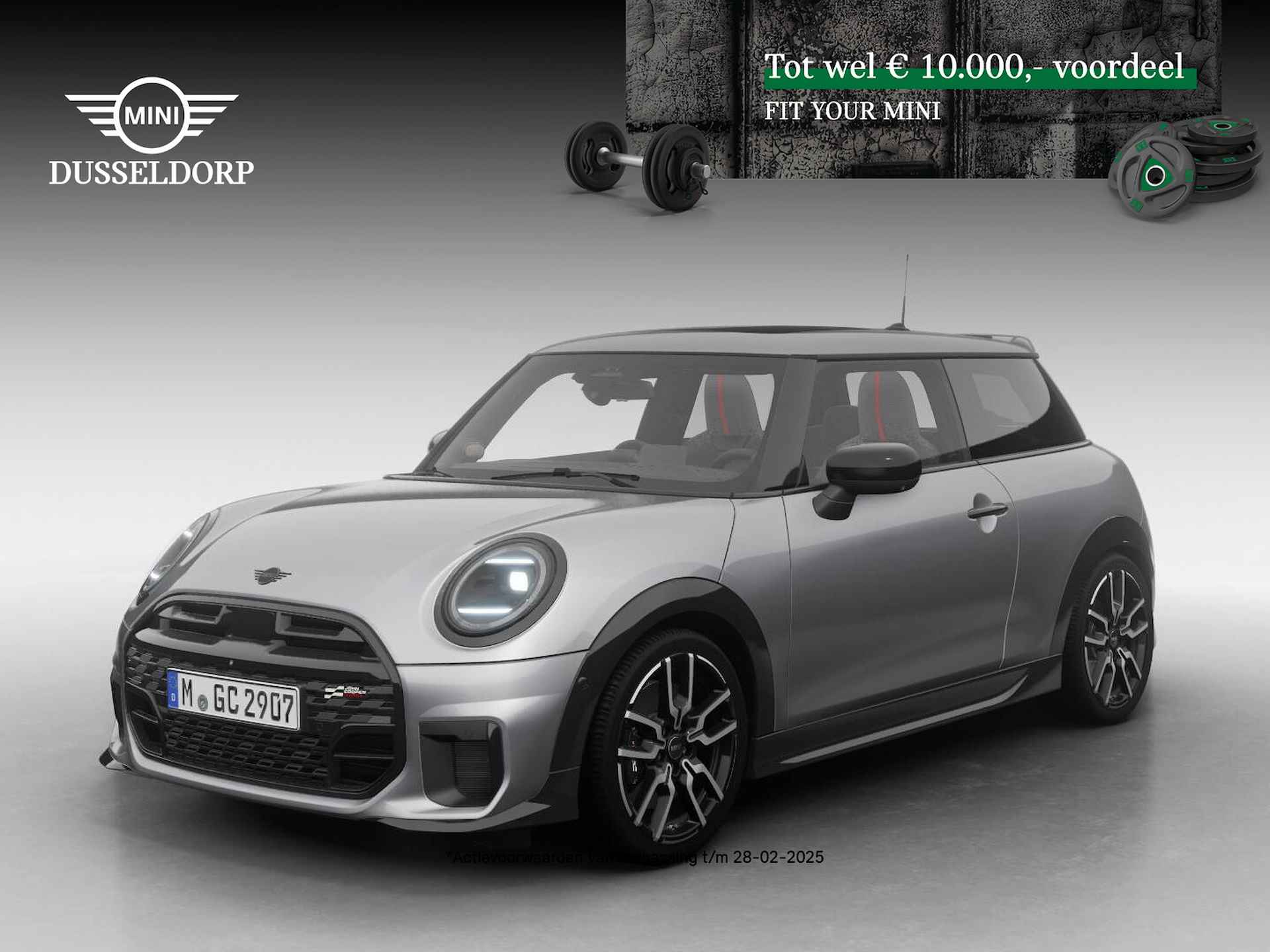 MINI Cooper C John Cooper Works Pakket XL PRIVATE LEASE EUR 615,- (48 mnd/10.000 km)