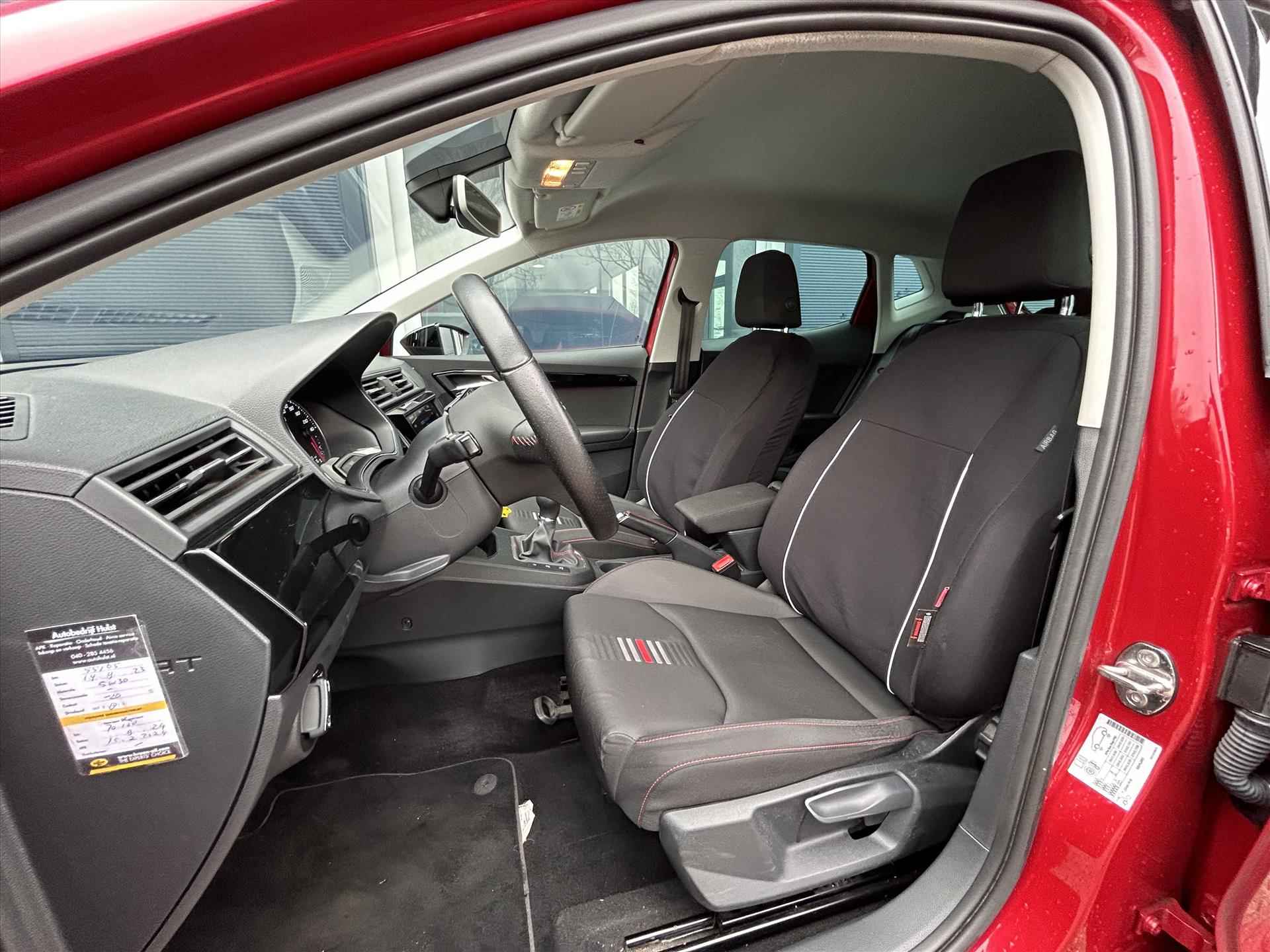 SEAT Ibiza 1.0 EcoTSI 115pk FR | Sportuiterlijk |  Airco | Apple Carplay | Cruise Control | Lichtmetalen velgen | Sportonderstel | - 27/41