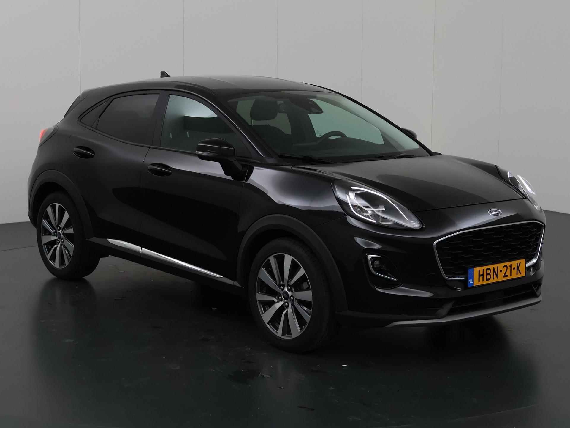 Ford Puma 1.0 EcoBoost Hybrid Titanium X Gekocht 7-1 Donkers | Radio | Airco  | Cruise Controle | Stoelverwarming - 24/40