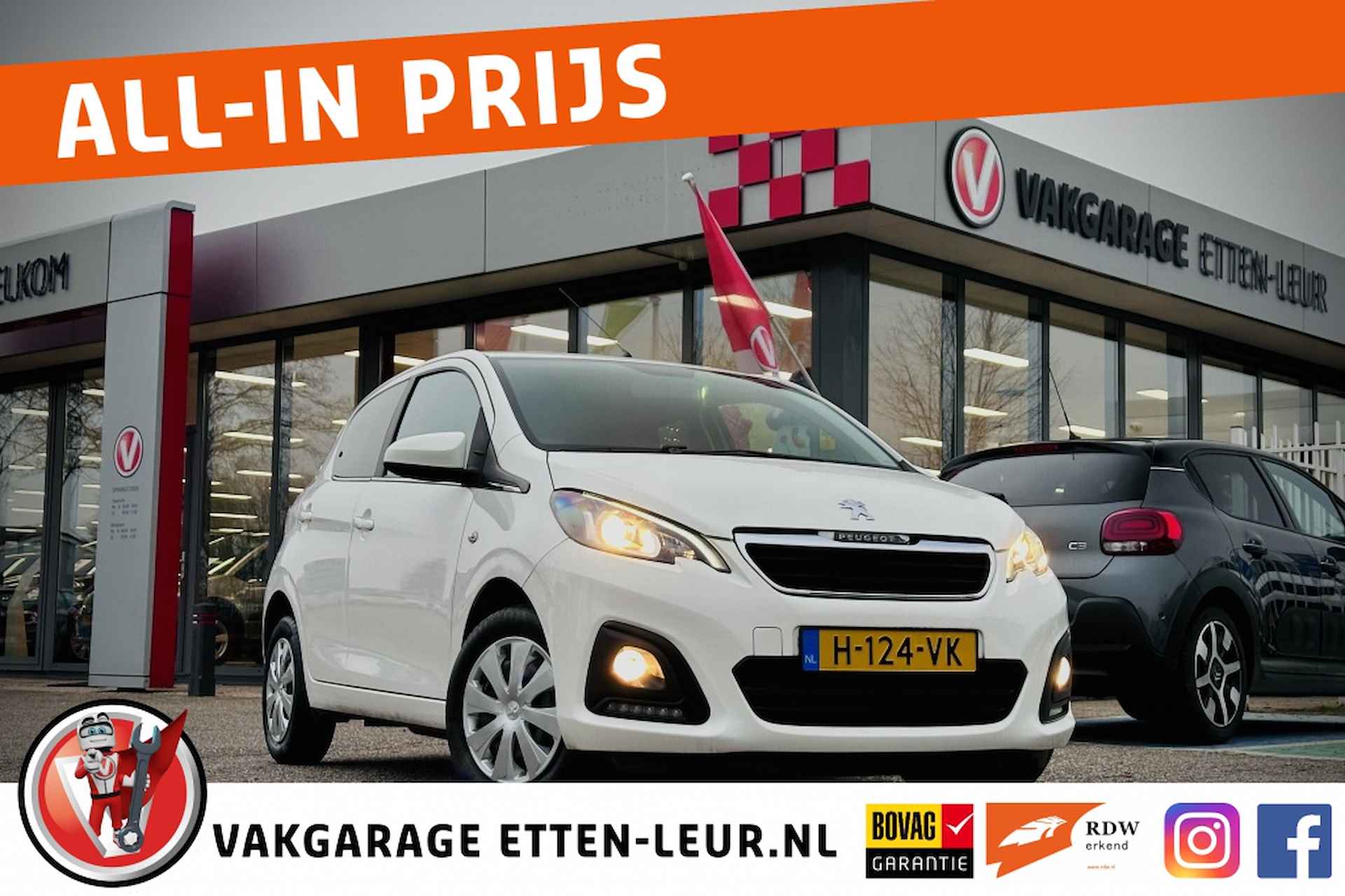 Peugeot 108 BOVAG 40-Puntencheck