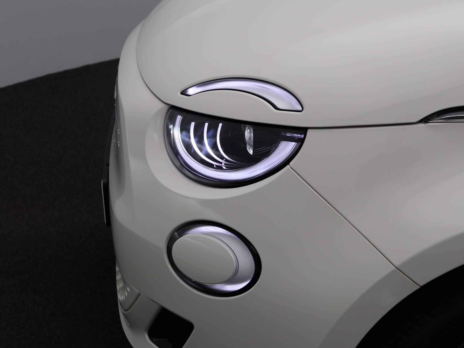 Fiat 500 C Icon 42 kWh | Cabrio | Navigatie | Camera | LED Verlichting | - 15/39