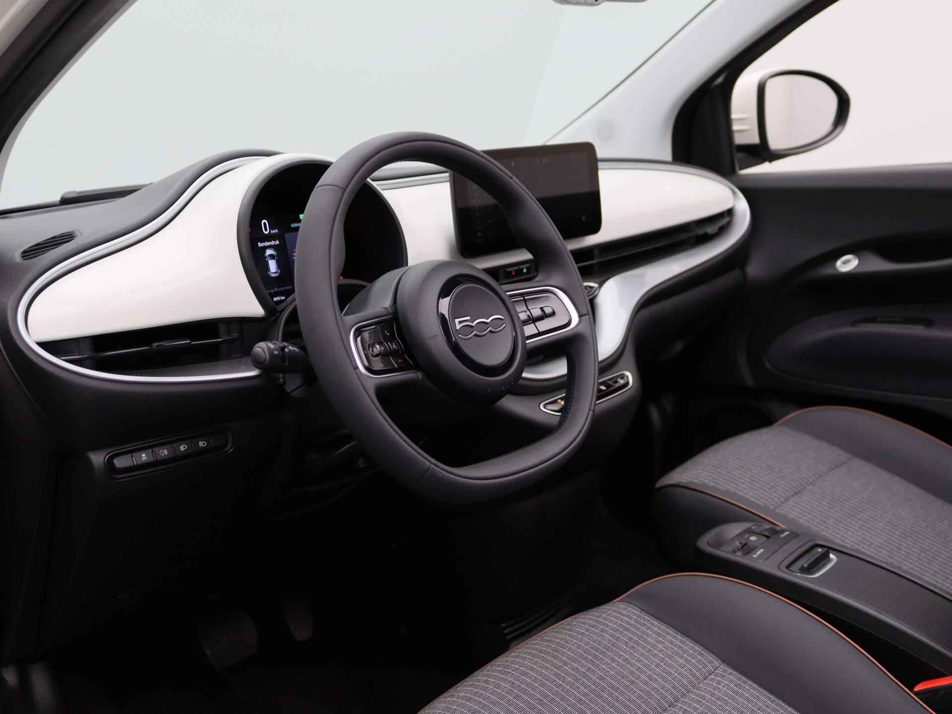 Fiat 500 C Icon 42 kWh | Cabrio | Navigatie | Camera | LED Verlichting | - 30/39