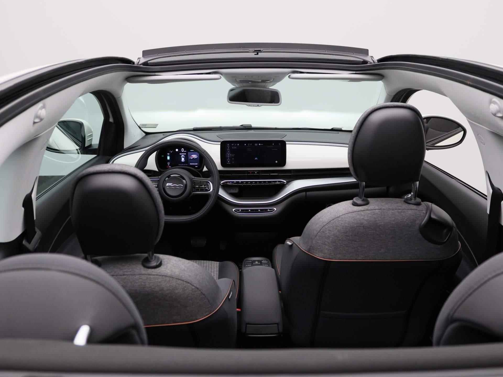 Fiat 500 C Icon 42 kWh | Cabrio | Navigatie | Camera | LED Verlichting | - 31/39