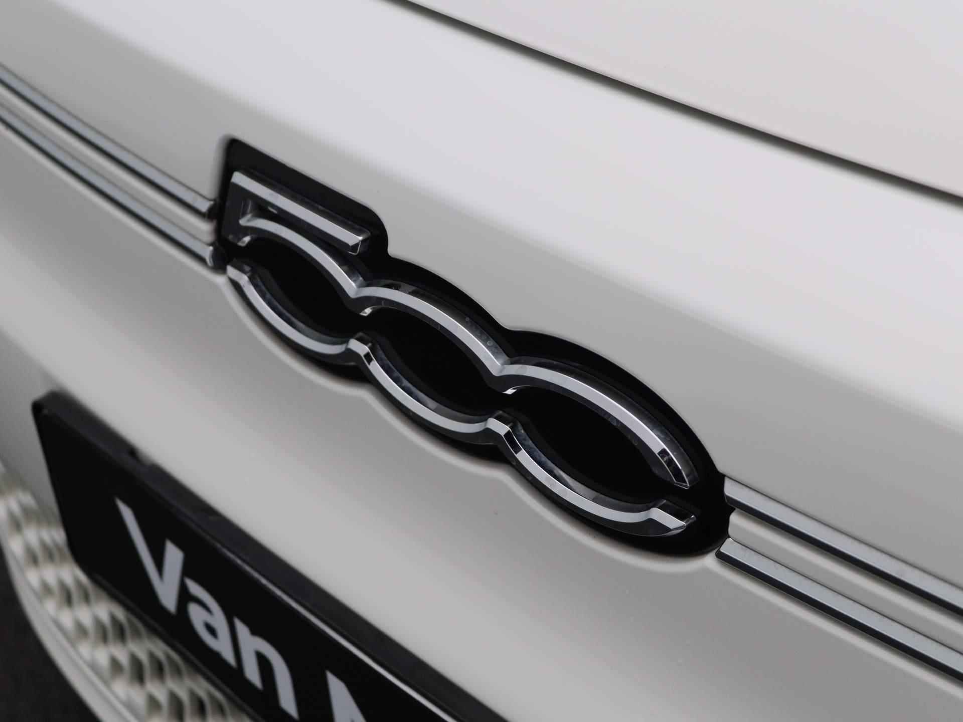 Fiat 500 C Icon 42 kWh | Cabrio | Navigatie | Camera | LED Verlichting | - 37/39