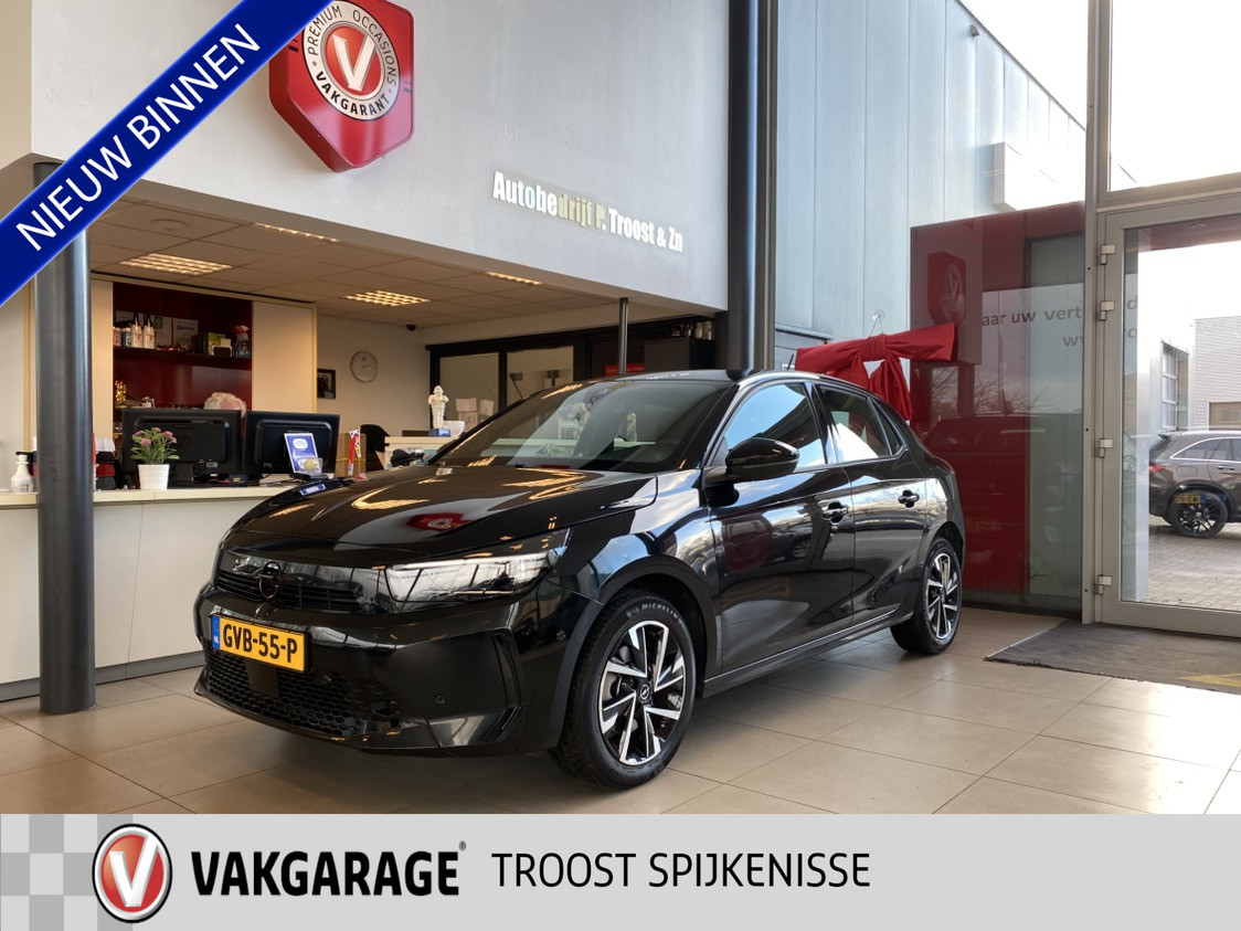 Opel Corsa 1.2 Turbo GS,Apple Carplay Android/Auto,Achteruitrijcamera,Airco,Cruisecontrol,V&A Sensoren,Park Pilot,Bleutooth met Spraakbedie