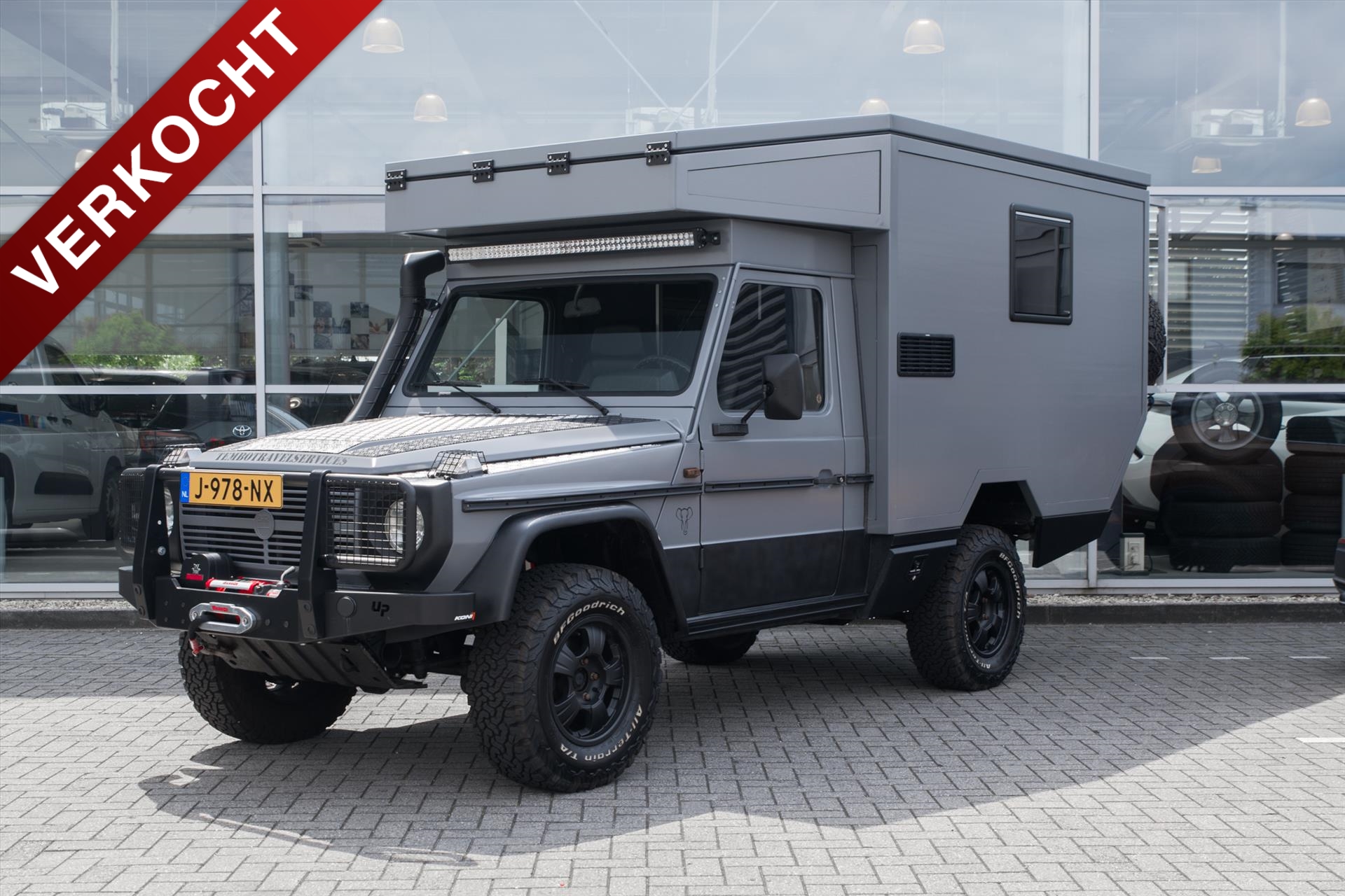 Mercedes G-Klasse Puch 230GE Tembo Camper UNIEK!