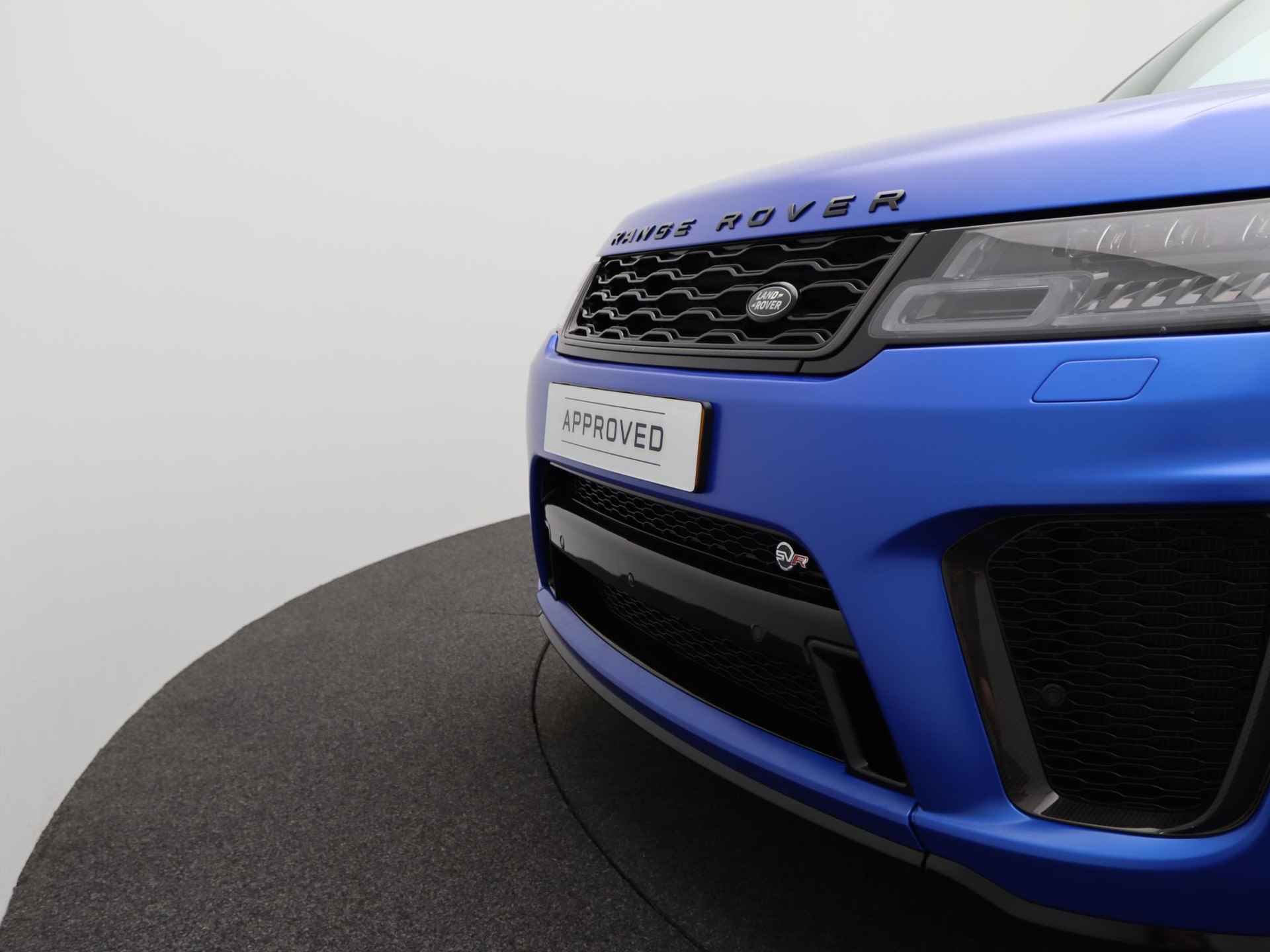 Land Rover Range Rover Sport 5.0 V8 SC SVR | Carbon | 22 Inch | Adaptieve Cruise | Sport Uitlaat | SVO Lak | NP € 232.047,- - 44/60