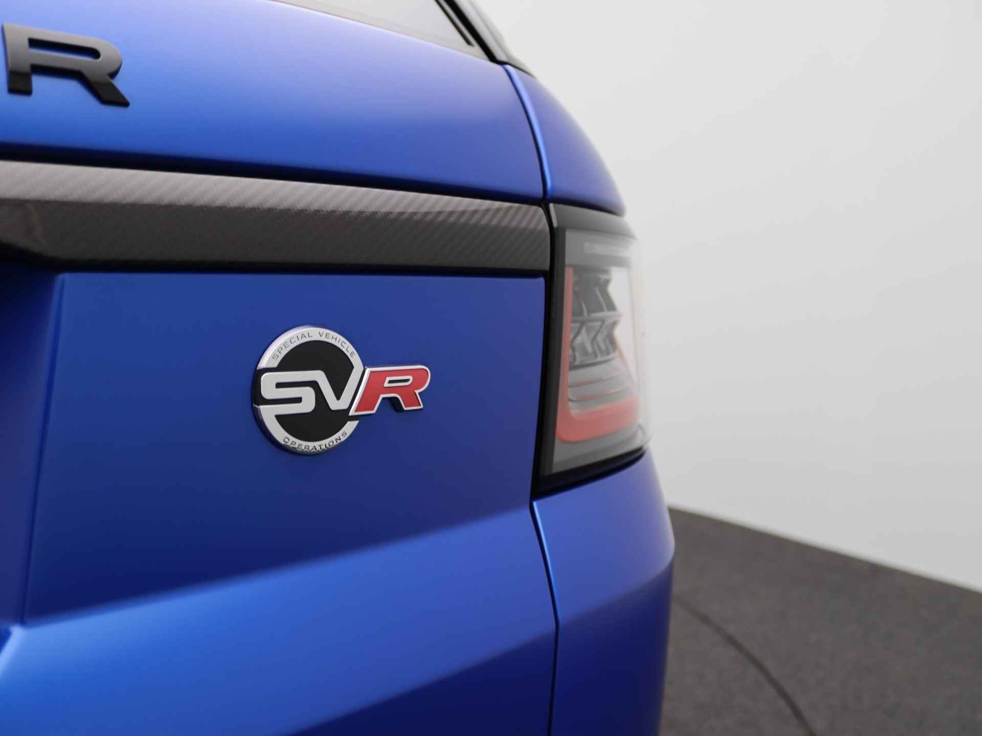 Land Rover Range Rover Sport 5.0 V8 SC SVR | Carbon | 22 Inch | Adaptieve Cruise | Sport Uitlaat | SVO Lak | NP € 232.047,- - 51/60
