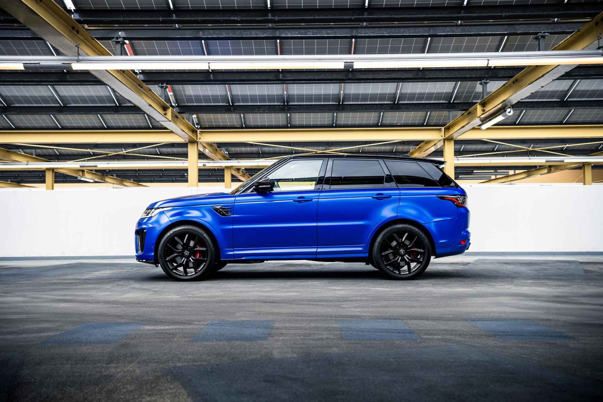 Land Rover Range Rover Sport 5.0 V8 SC SVR Navi |  Adaptieve Cruise | Sport Uitlaat | SVO Lak | NP € 232.047,- - 40/70