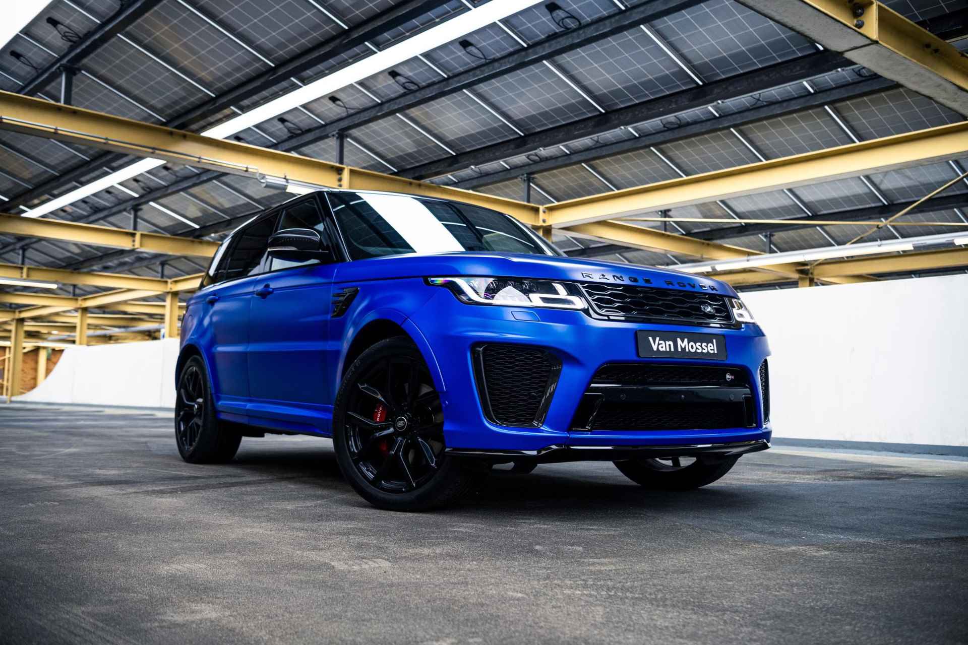 Land Rover Range Rover Sport 5.0 V8 SC SVR Navi |  Adaptieve Cruise | Sport Uitlaat | SVO Lak | NP € 232.047,- - 43/70