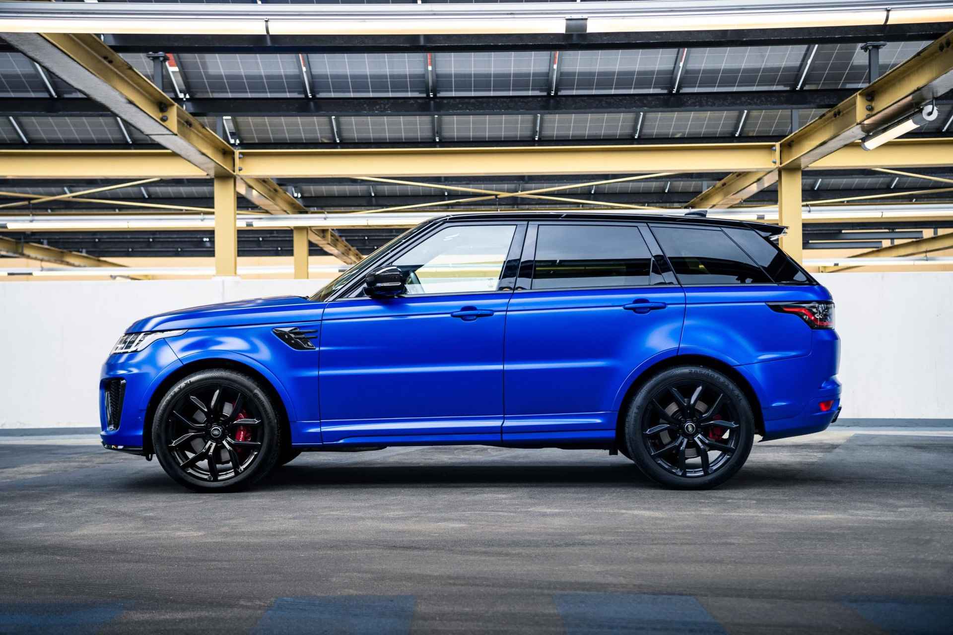 Land Rover Range Rover Sport 5.0 V8 SC SVR Navi |  Adaptieve Cruise | Sport Uitlaat | SVO Lak | NP € 232.047,- - 58/70