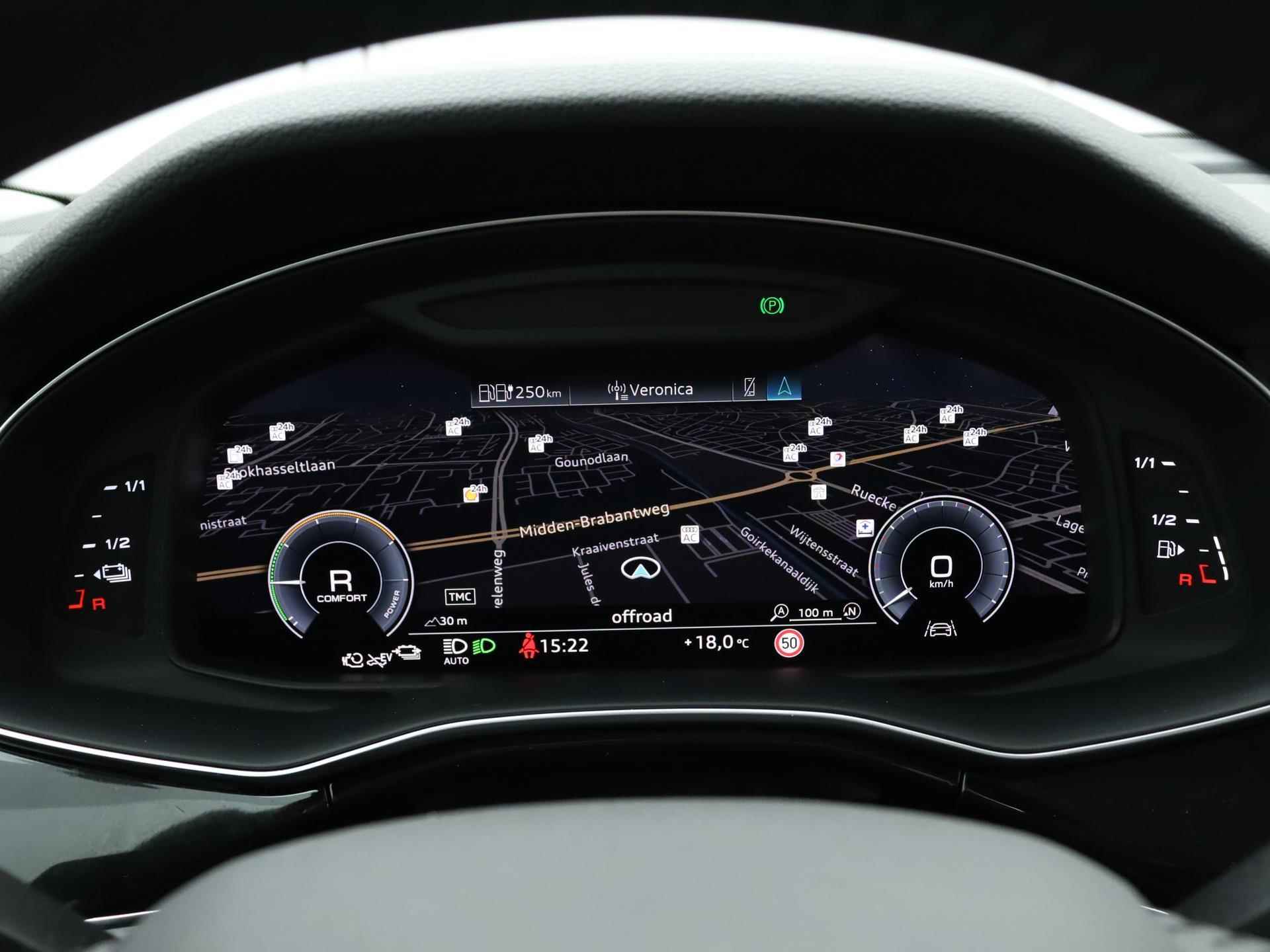 Audi Q7 55 TFSI e quattro Pro Line Plus | Automaat | Leder | LED | Virtual cockpit | Panoramadak | Navigatie | Cruise control | Climat control | Lichtmetalen velgen | Elektrische kofferklep | - 27/41