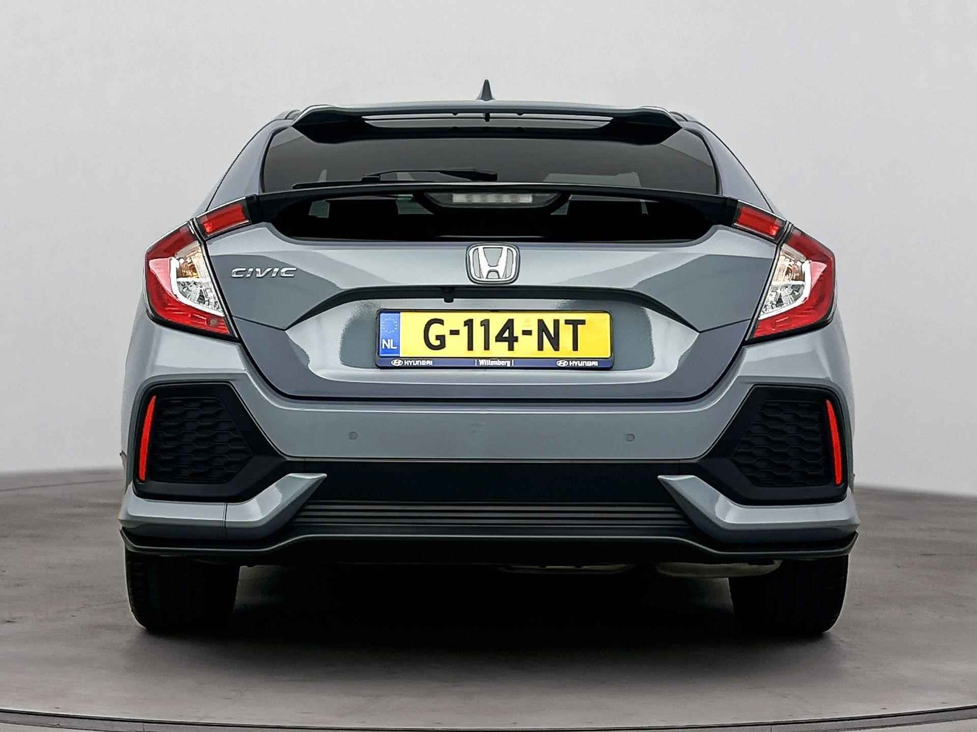 Honda Civic 1.0 i-VTEC Elegance | 1e eigenaar | Dealer onderhouden | Navi | Camera | Cruise | - 6/32