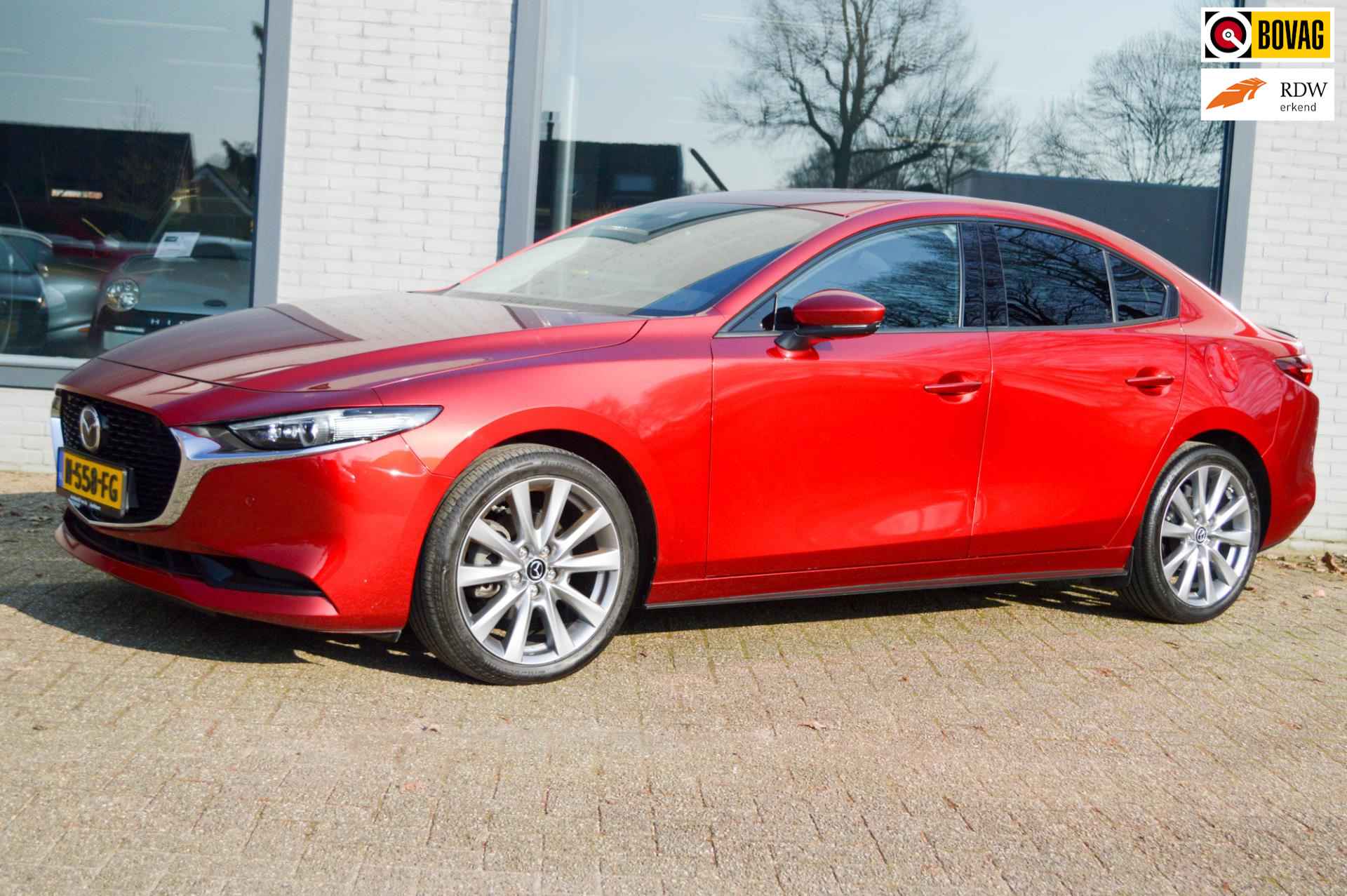 Mazda 3 2.0 e-SkyActiv-G M Hybrid 150 Sportive Head Up|Adaptive cruise | Navi - 1/30