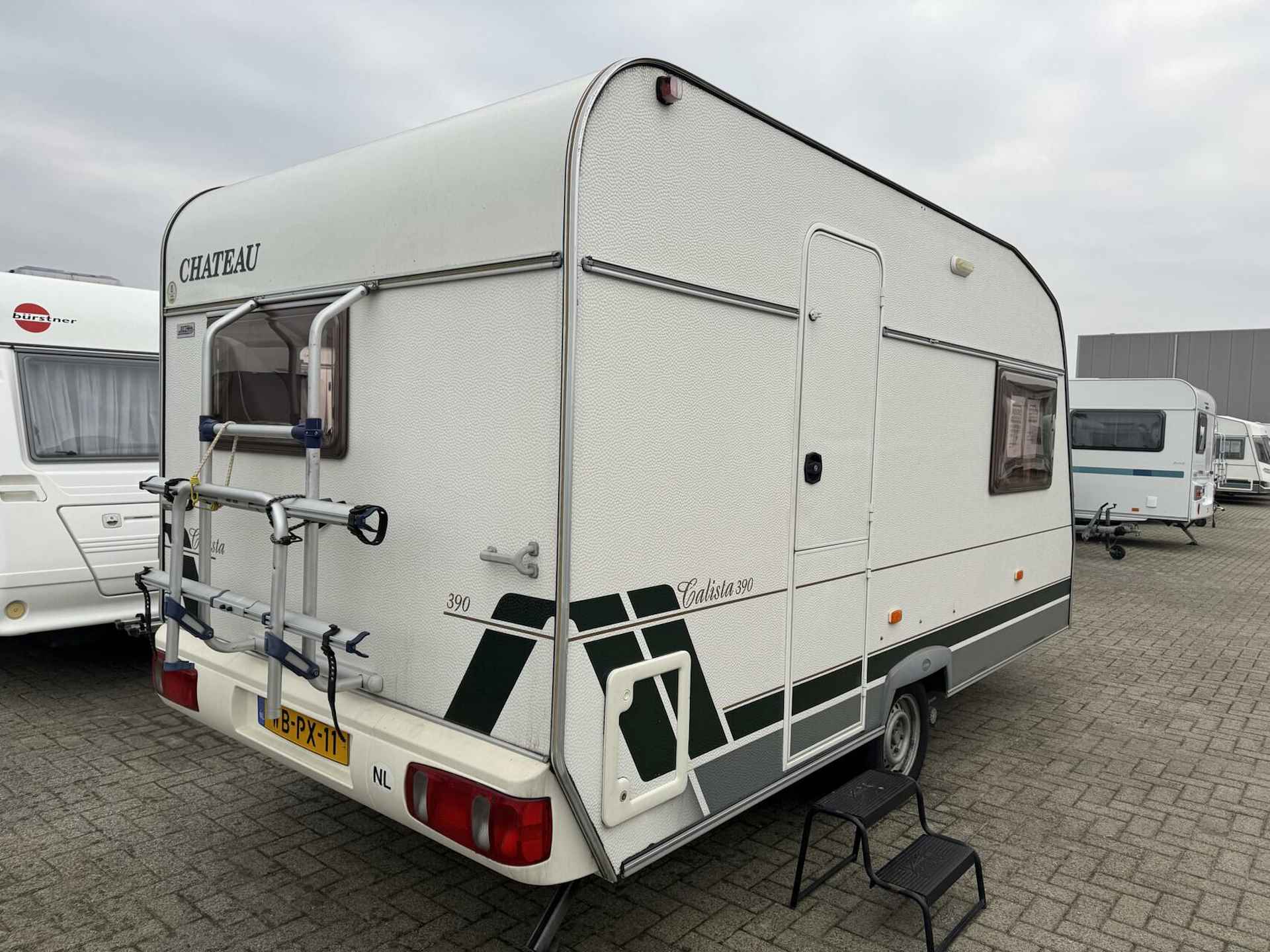 CHATEAU CALISTA 390 RONDZIT + VOORTENT + MOVER + FIETSENDR - 4/24