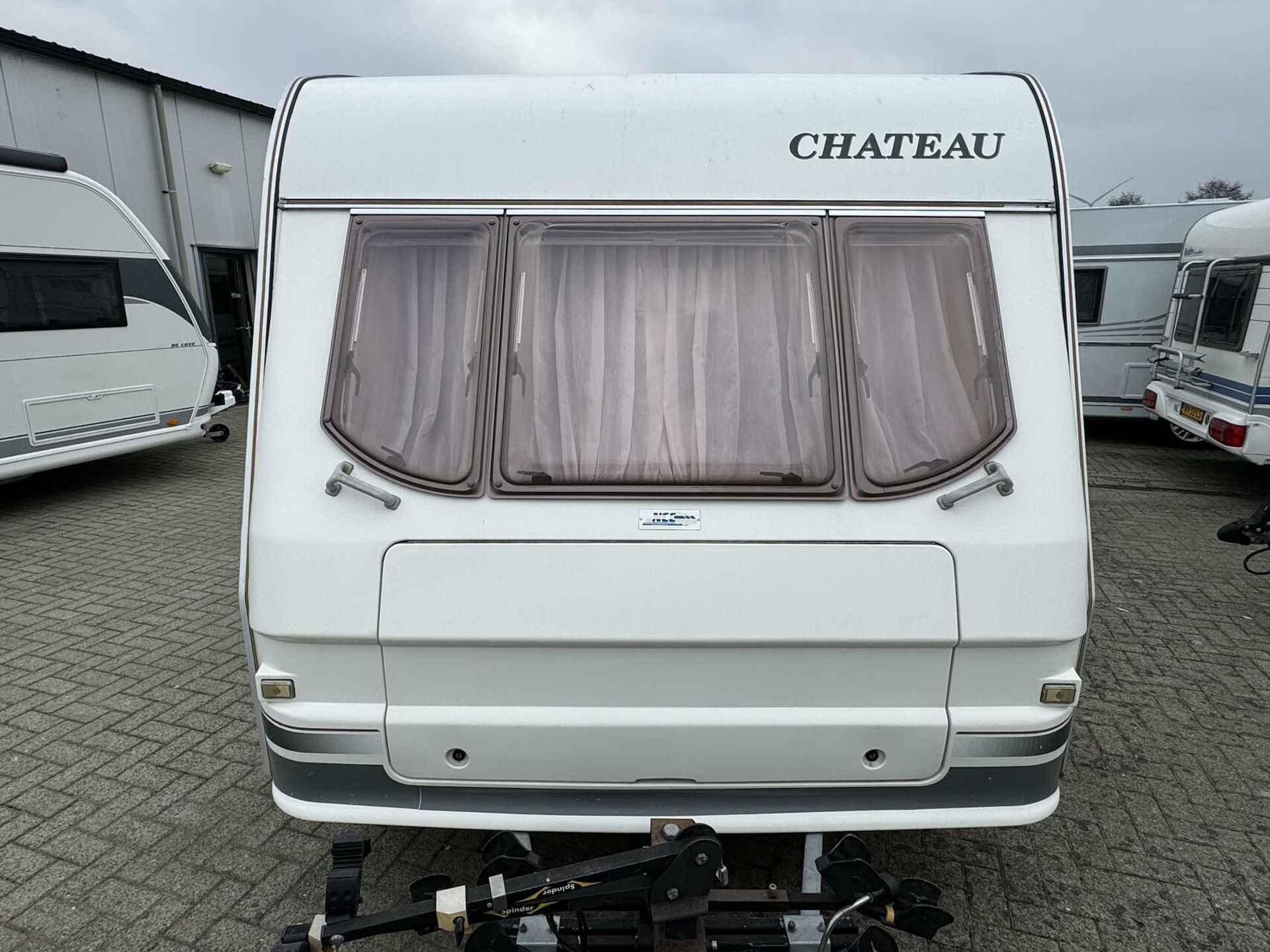 CHATEAU CALISTA 390 RONDZIT + VOORTENT + MOVER + FIETSENDR - 7/24