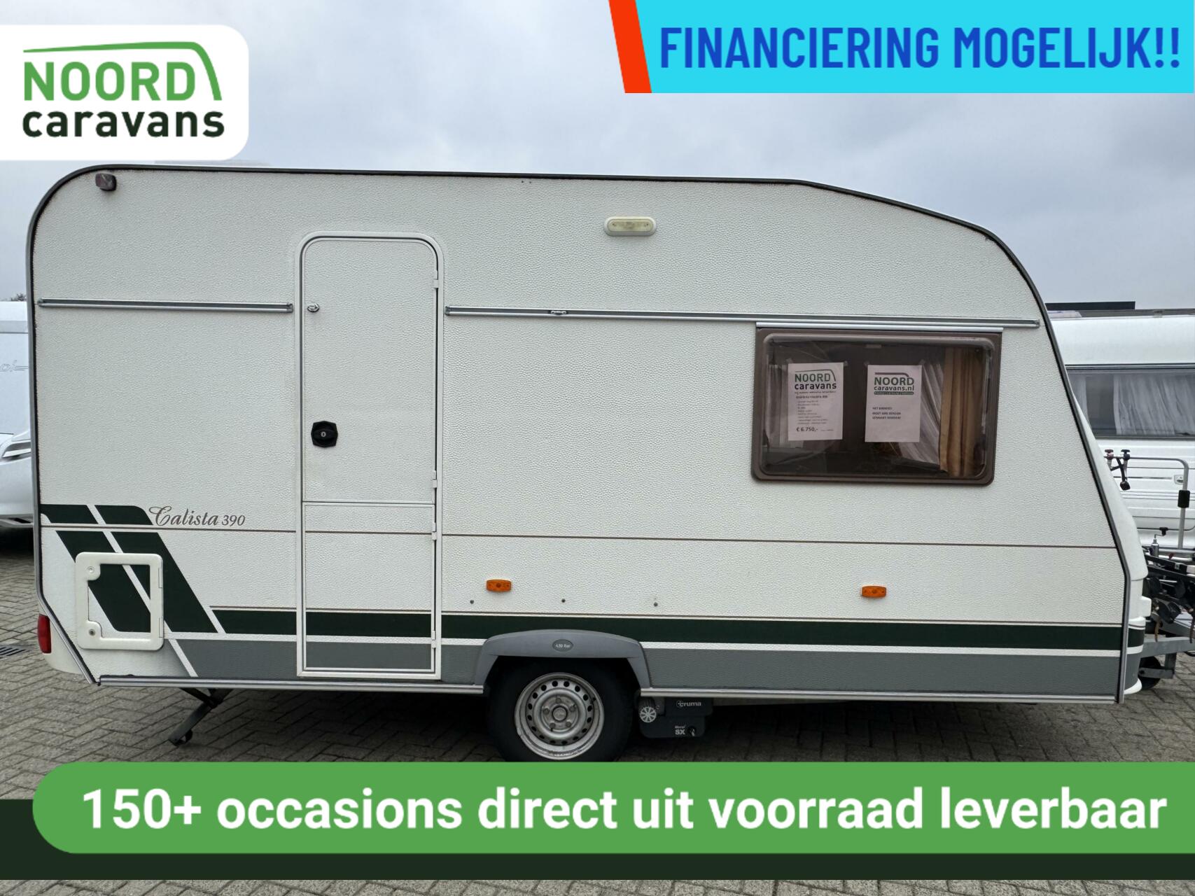 CHATEAU CALISTA 390 RONDZIT + VOORTENT + MOVER + FIETSENDR