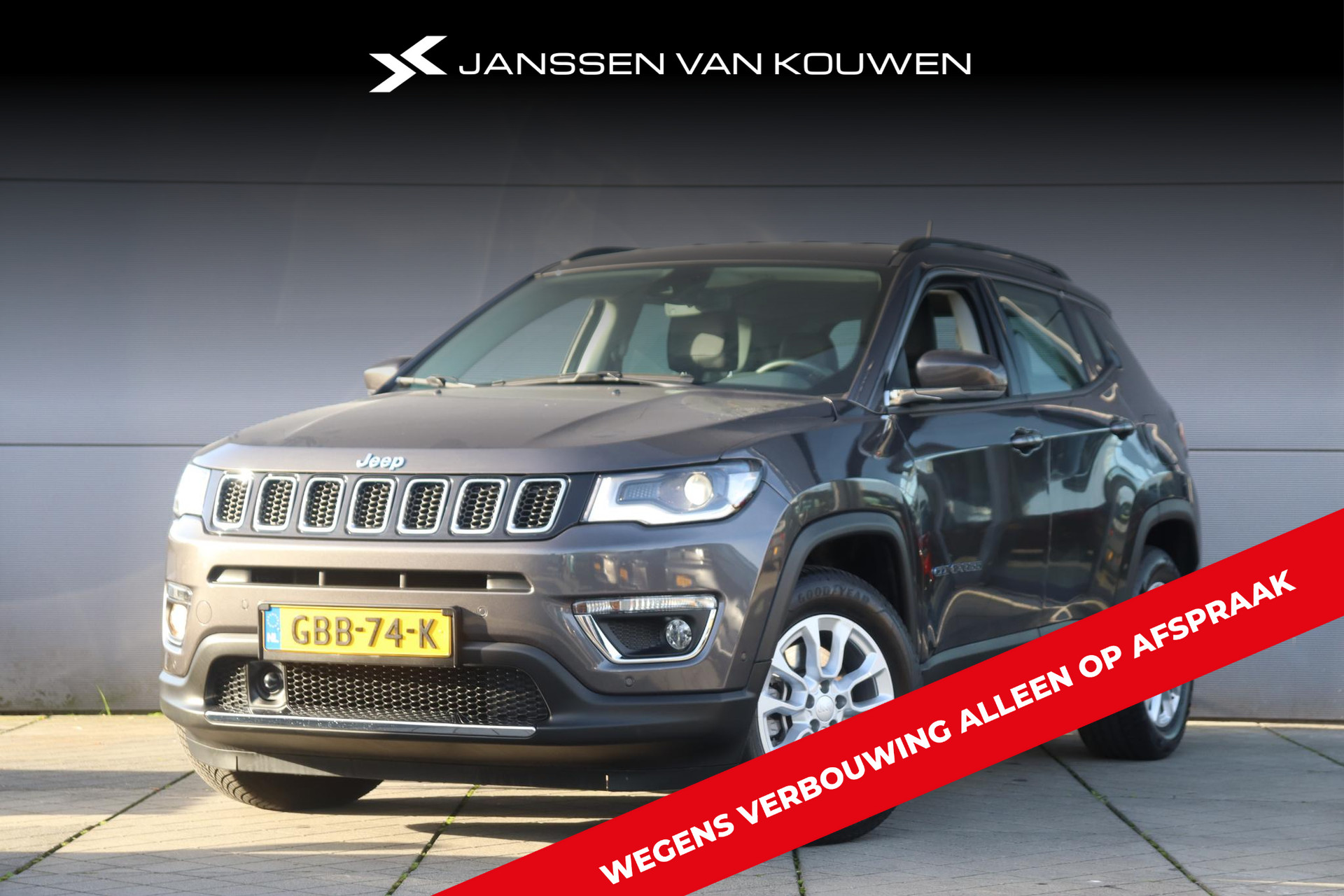 Jeep Compass 4xe 190pk Plug-in Hybrid Electric Limited / Navi / Camera / Keyless