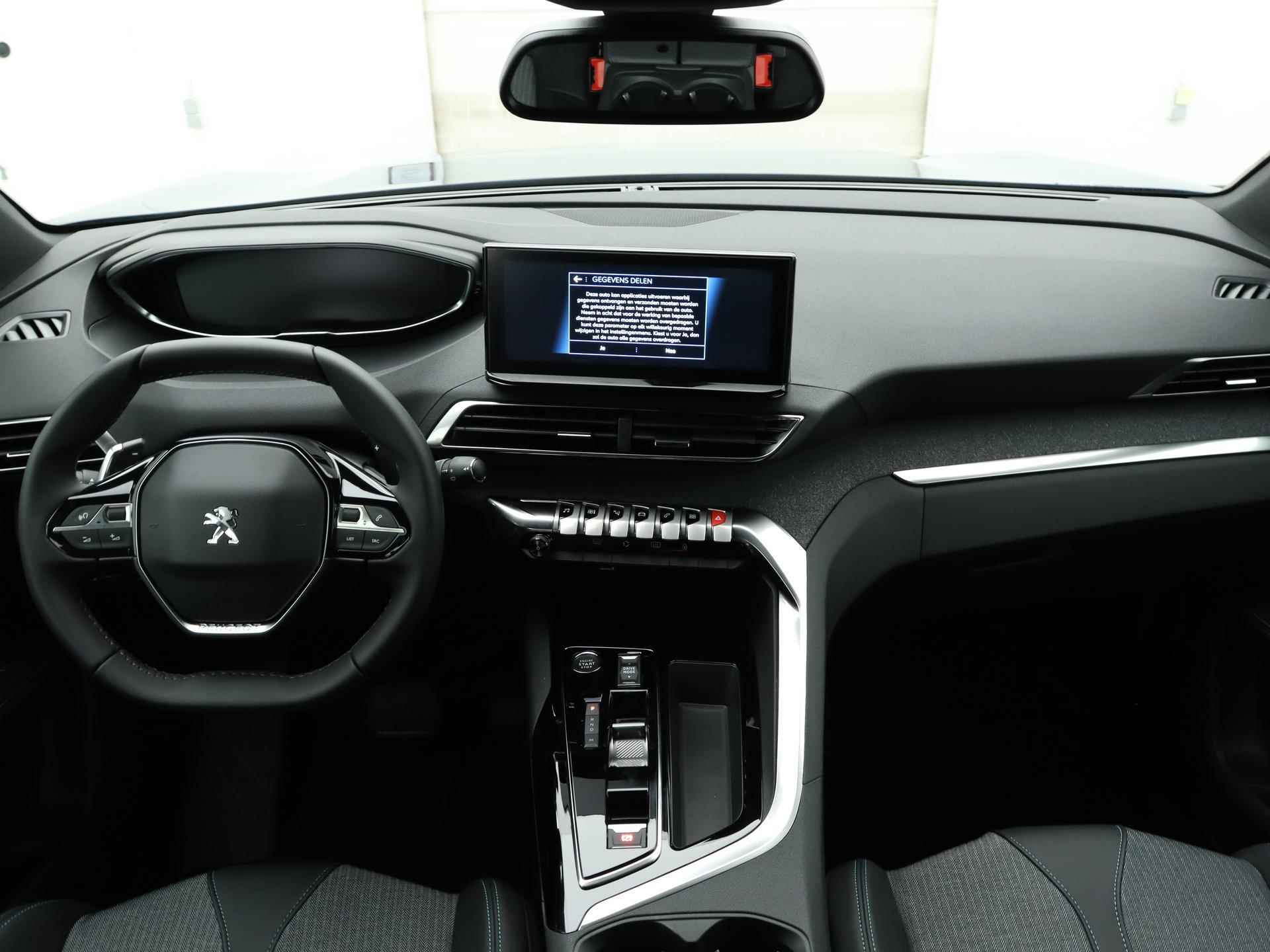 Peugeot 5008 Allure Pack Business 130pk Automaat | Navigatie | Camera | Elektrisch Bedienbare Achterklep | Stof/Kunstlederen Bekleding | Lichtmetalen Velgen 18" - 23/37