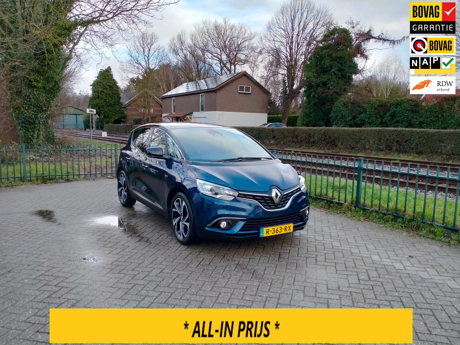 Renault SCENIC 1.2 TCe Bose cruise pdc navi trekhaak 1850kg lage km ALLINPRIJS