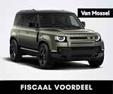 Land Rover Defender 110 2.0 P300e 110 X-Dynamic SE | Fiscaal Voordeel | 22" zwarte wielen | Khaki resist bekleding | Schuifdak | Black Pack | Antracite dashboard