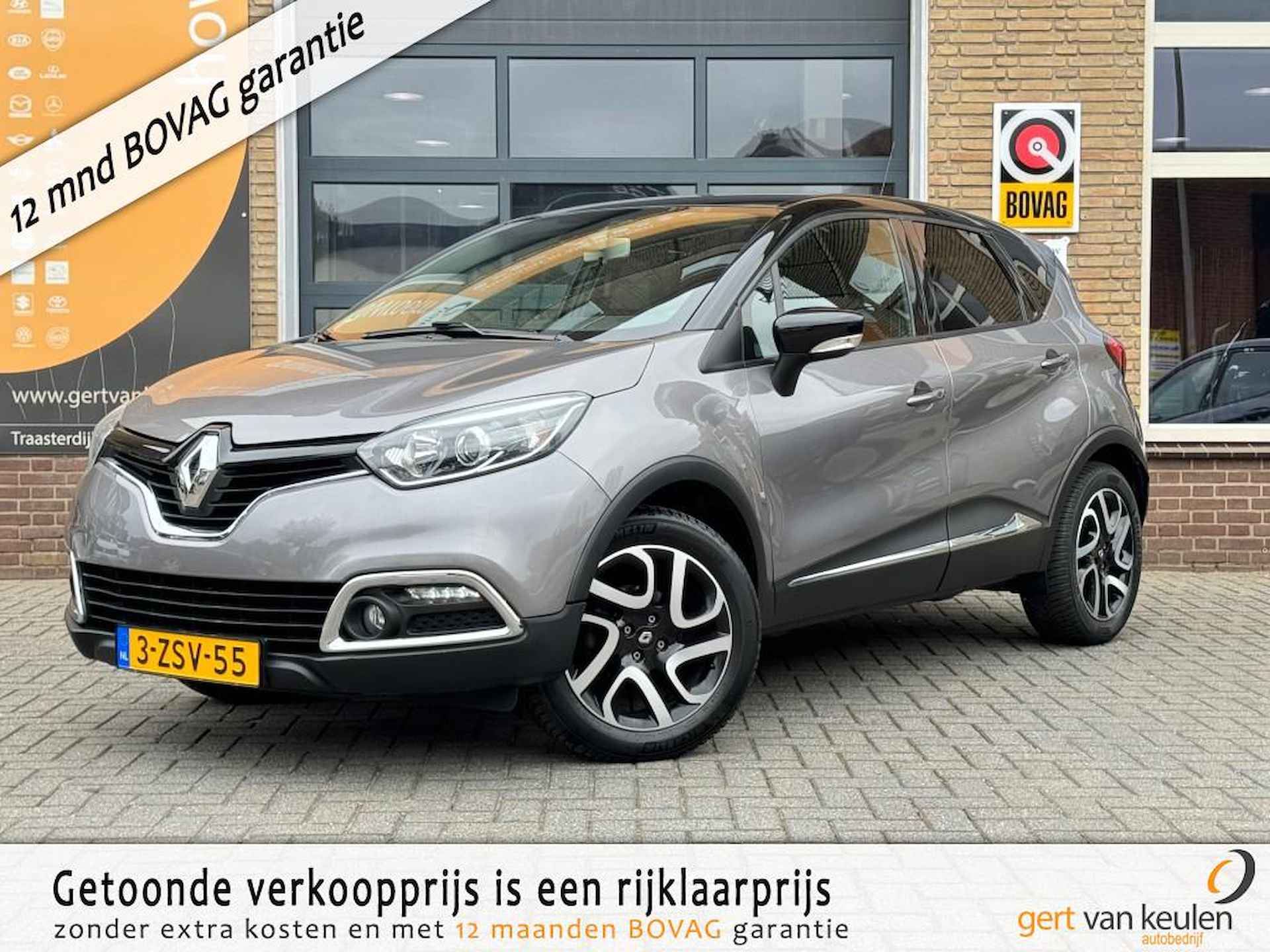 RENAULT Captur TCe 90 DYNAMIQUE R-LINK-NAVI/LMV/CAMERA/TREKHAAK/NL-AUTO - 1/42