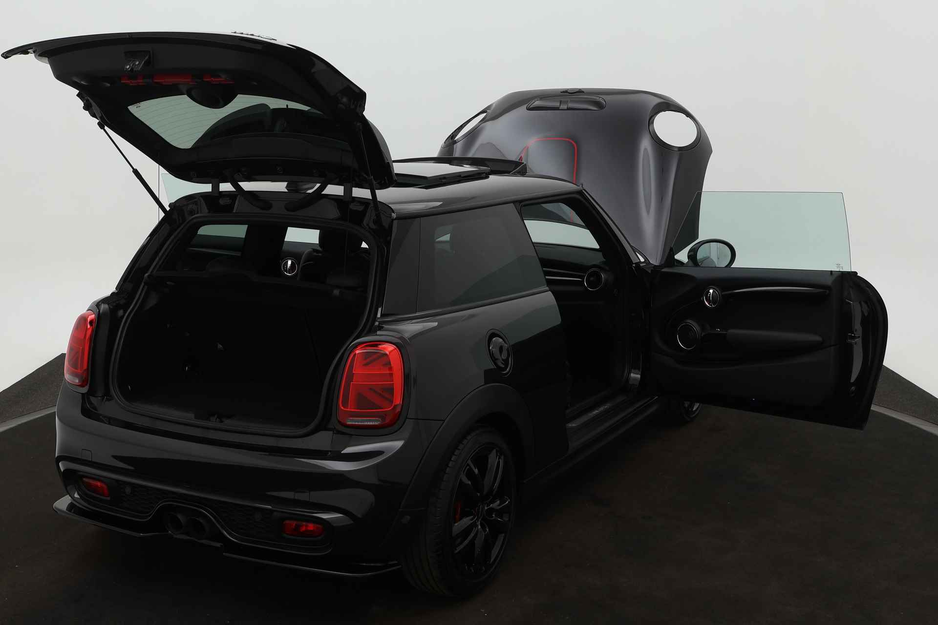 MINI Cooper BWJ 2014 2.0 S JOHN COOPER WORKS UITGEVOERD / 192 PK AUTOMAAT / STOELVERW. / HARMAN KARDON SPEAKERS / NAVI / CLIMA / CRUISE / LEDER / PARKEERSENSOREN / LMV / BLUETOOTH / PANORAMADAK  / FULL LED / SPORT UITLAAT - 25/32