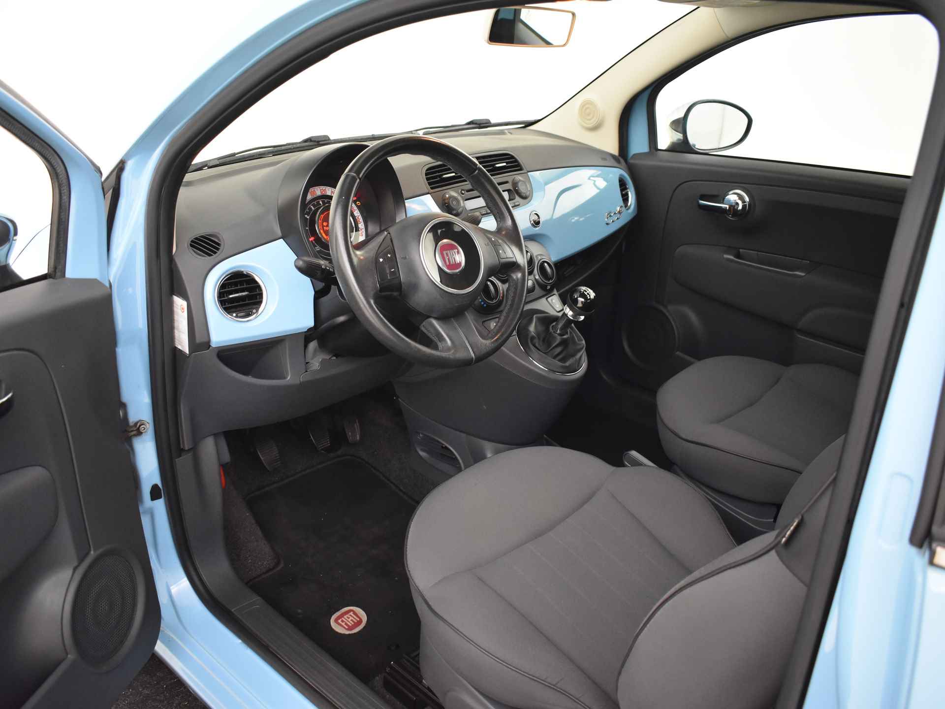 Fiat 500C 1.0 TwinAir Pop 66pk Cabrio | Elektrische ramen | Parkeersensoren achter | Radio cd mp3 | Airco | 15"LMV - 30/34