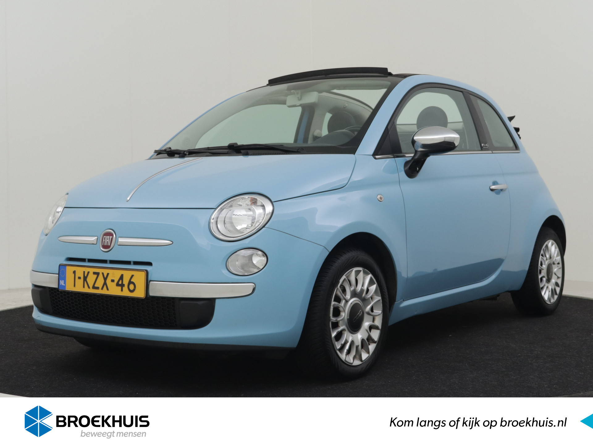 Fiat 500C 1.0 TwinAir Pop 66pk Cabrio | Elektrische ramen | Parkeersensoren achter | Radio cd mp3 | Airco | 15"LMV