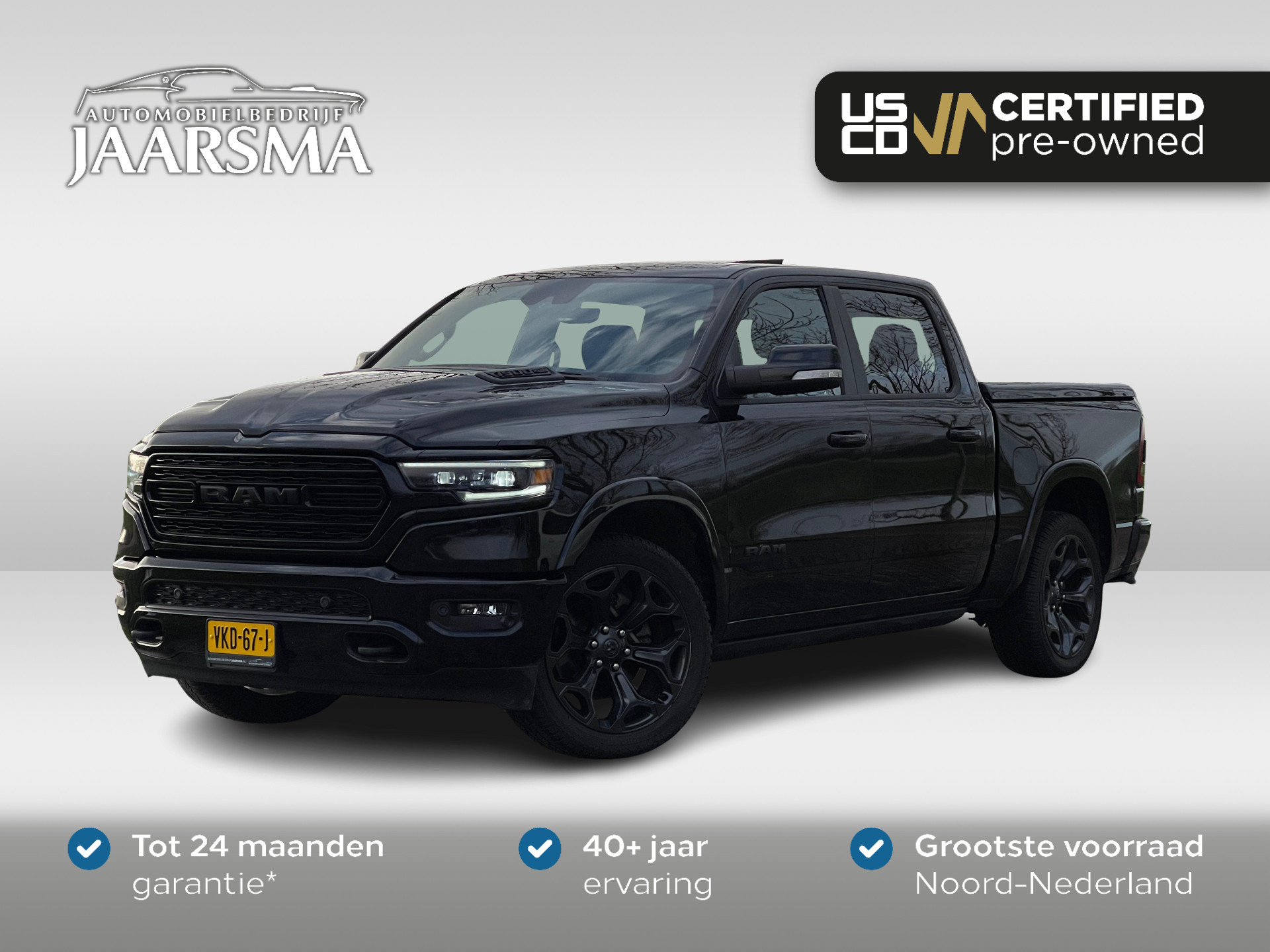 Dodge Ram 1500 5.7L V8 4x4 Crew Cab Limited Night |1e Eigenaar |Volledig onderhouden |