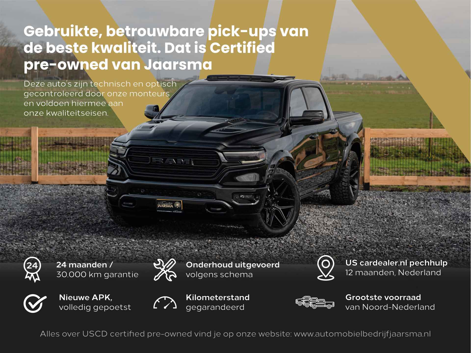 Dodge Ram 1500 5.7L V8 4x4 Crew Cab Limited Night |1e Eigenaar |Volledig onderhouden | - 6/13