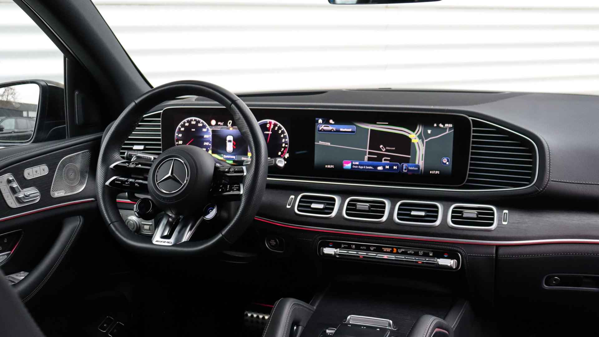 Mercedes-Benz GLE AMG 53 Hybrid 4MATIC+ | Massage | Burmester | Head-up | Stoelventilatie | Night pakket | Panoramadak | Trekhaak - 11/39