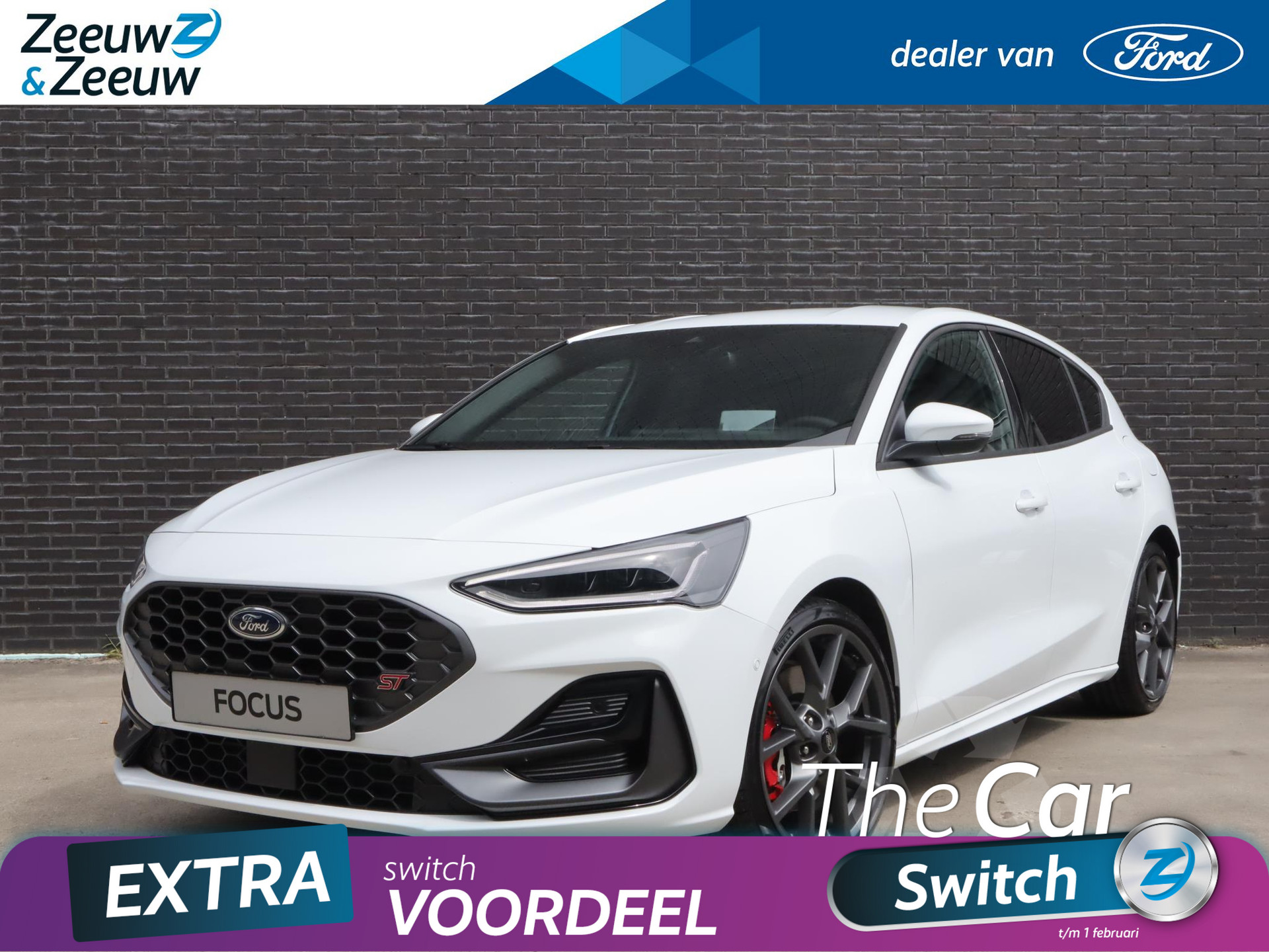 Ford Focus 2.3 EcoBoost ST-X 280pk | €2.500.- korting | nieuw te bestellen