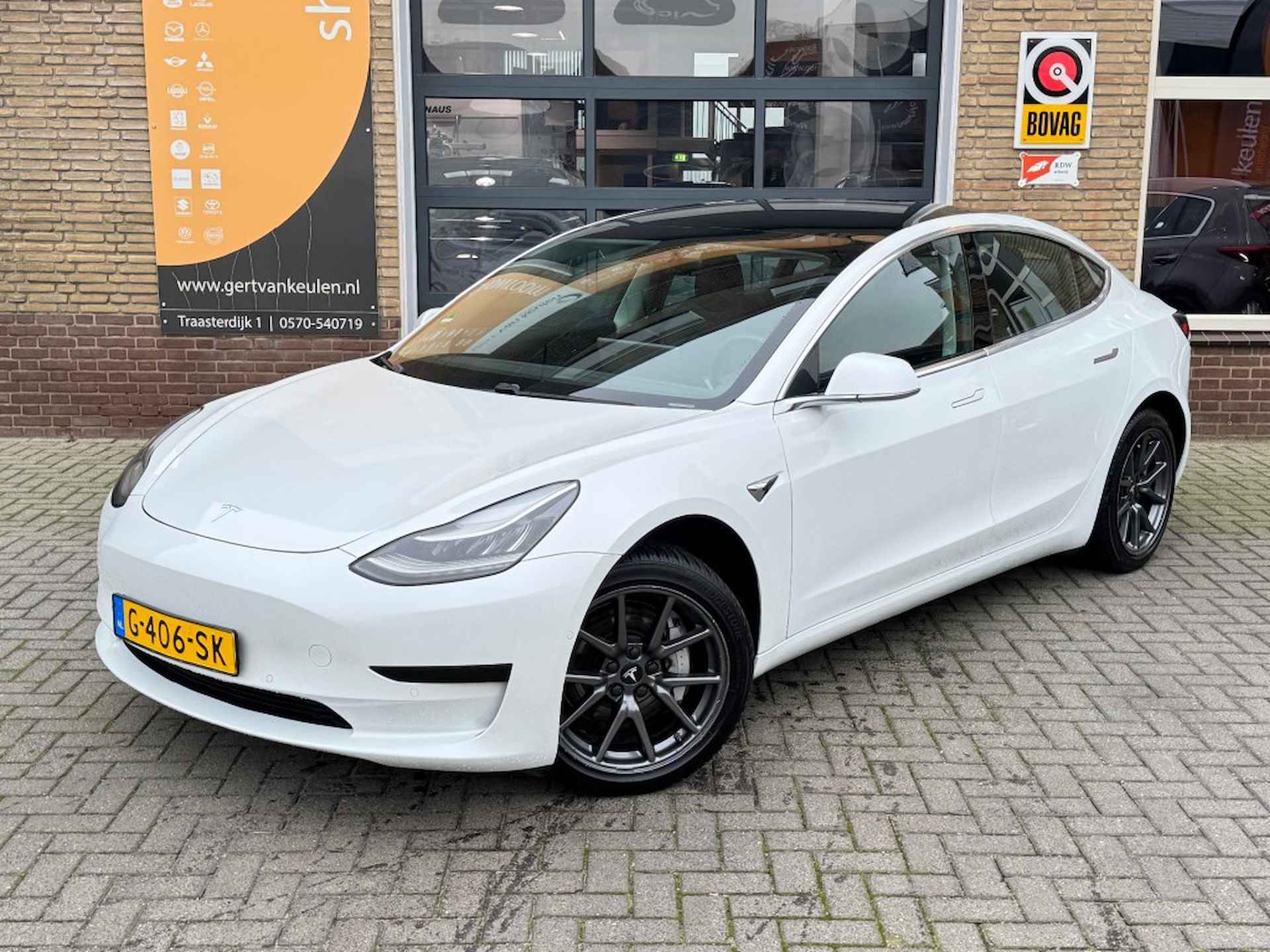 TESLA Model 3 RWD PLUS 60 KWH PANODAK/LEER/LMV/CAMERA/12 MND BOVAG GARANTIE - 4/14