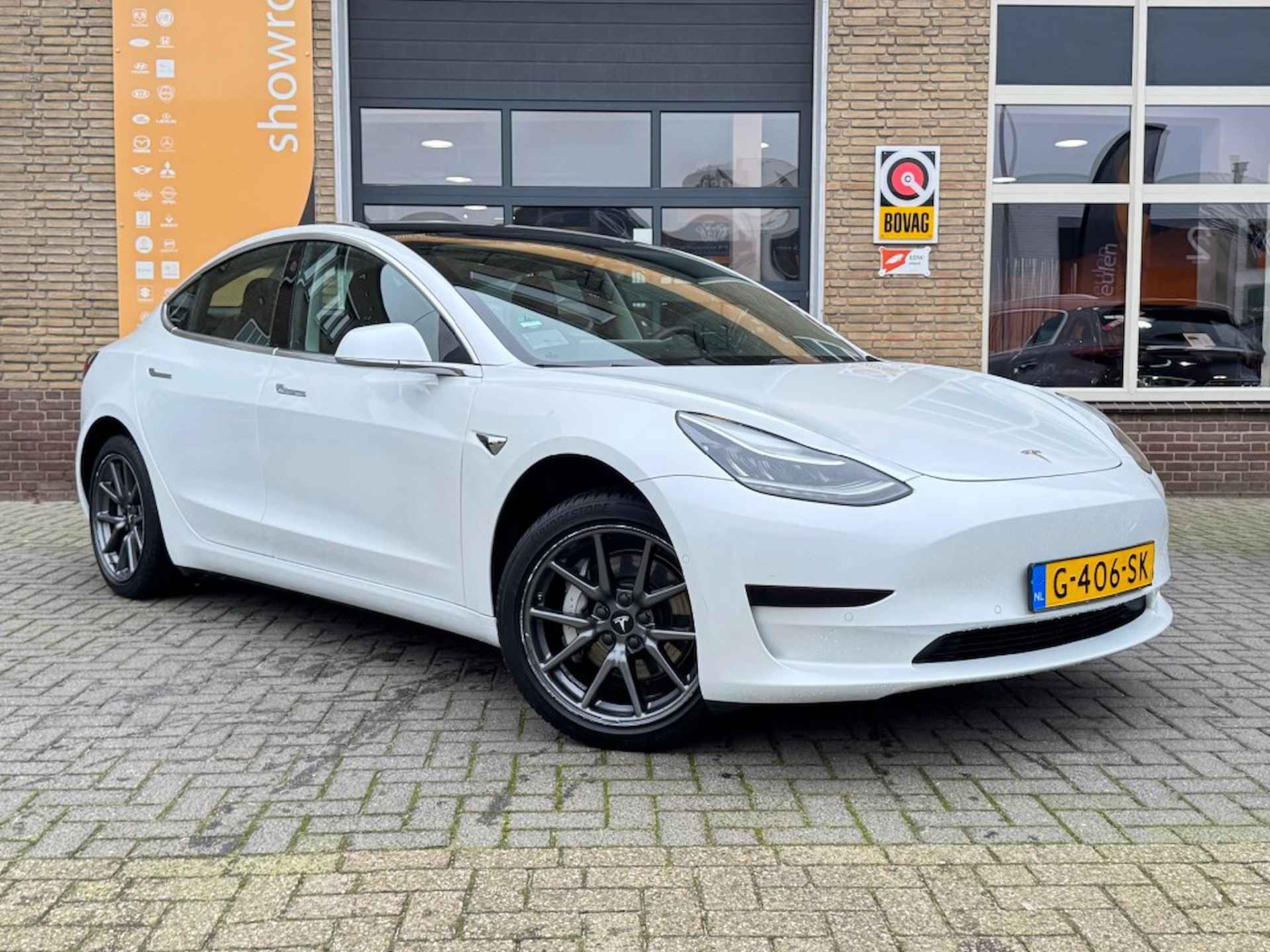 TESLA Model 3 RWD PLUS 60 KWH PANODAK/LEER/LMV/CAMERA/12 MND BOVAG GARANTIE - 12/14