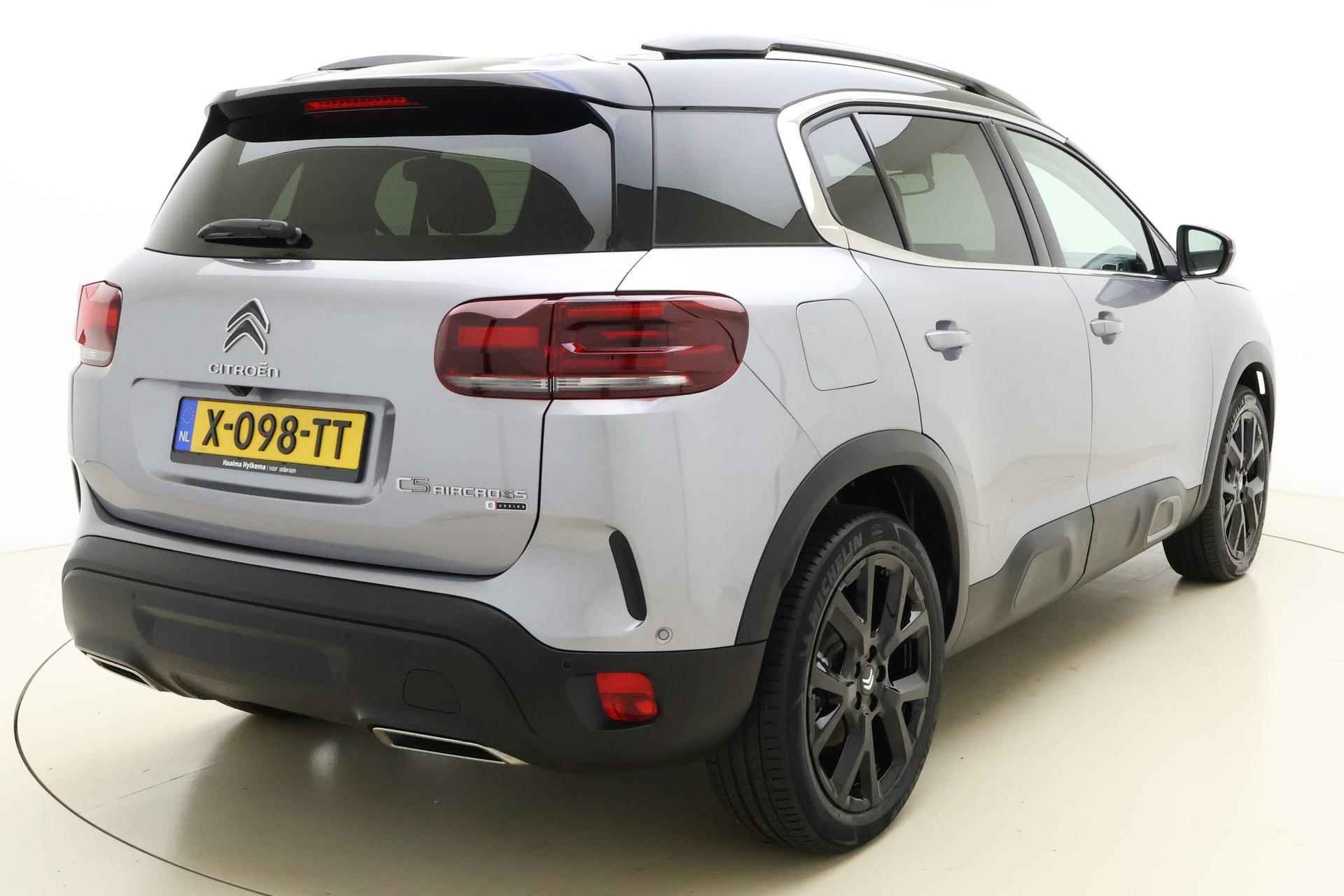 Citroen C5 Aircross 1.2 Hybrid ë-Series Automaat | Navigatie | Stoelverwarming | Climate control | Camera | Lichtmetalen velgen Black | Zwart dak - 3/38