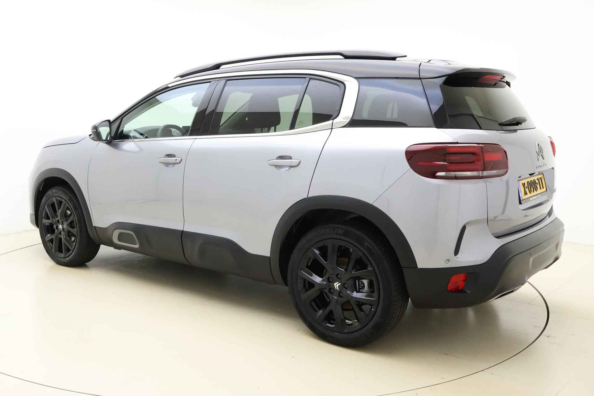 Citroen C5 Aircross 1.2 Hybrid ë-Series Automaat | Navigatie | Stoelverwarming | Climate control | Camera | Lichtmetalen velgen Black | Zwart dak - 5/38