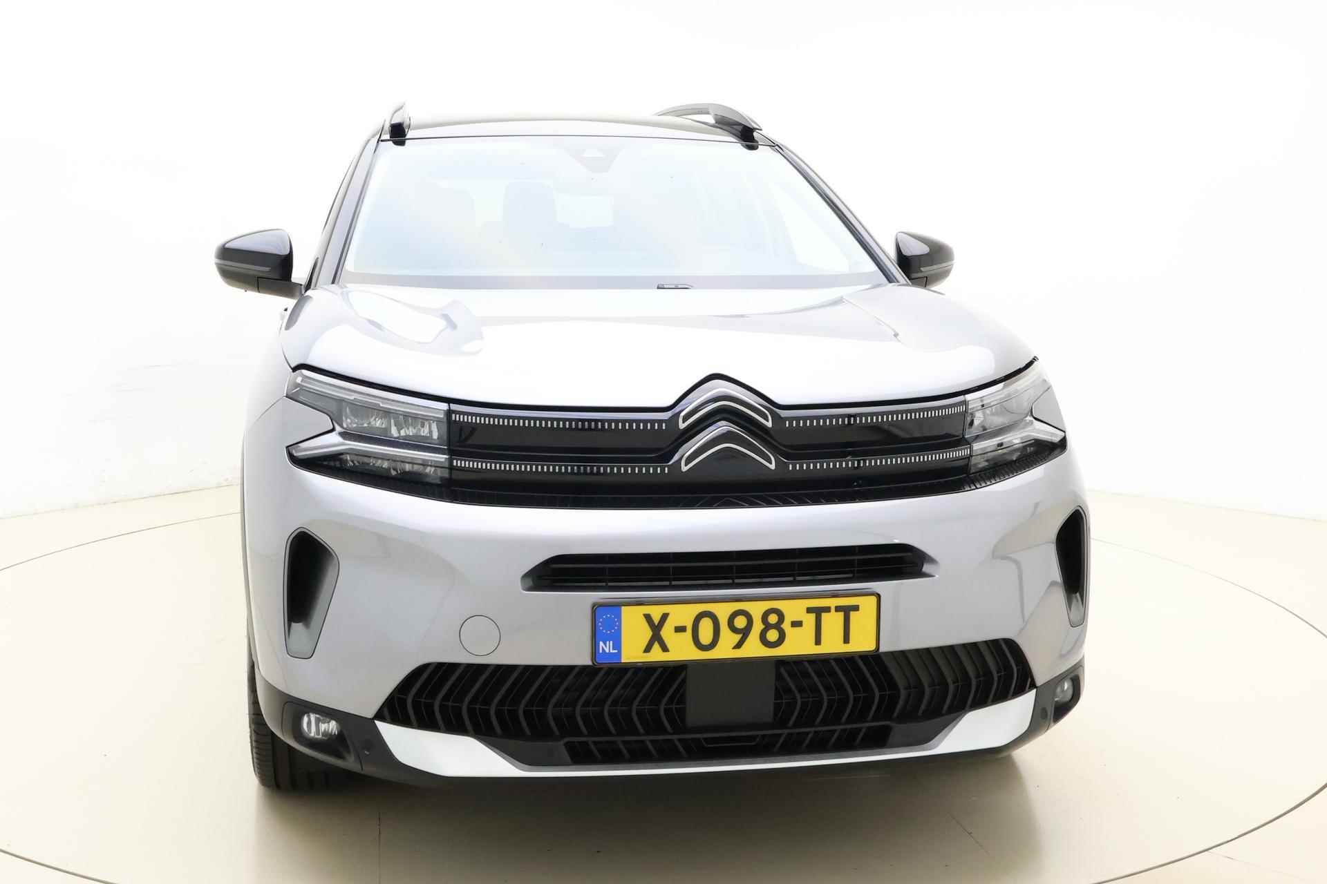 Citroen C5 Aircross 1.2 Hybrid ë-Series Automaat | Navigatie | Stoelverwarming | Climate control | Camera | Lichtmetalen velgen Black | Zwart dak - 7/38