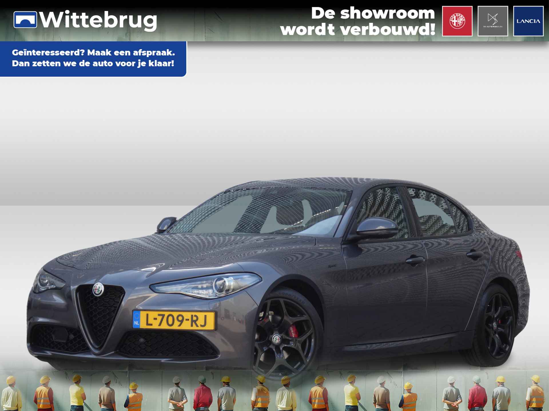 Alfa Romeo Giulia 2.0T 200PK Sprint |1e Eigenaar/Dealer onderhouden | Camera | Navigatie | Leder | Adaptive Cruise - 1/35