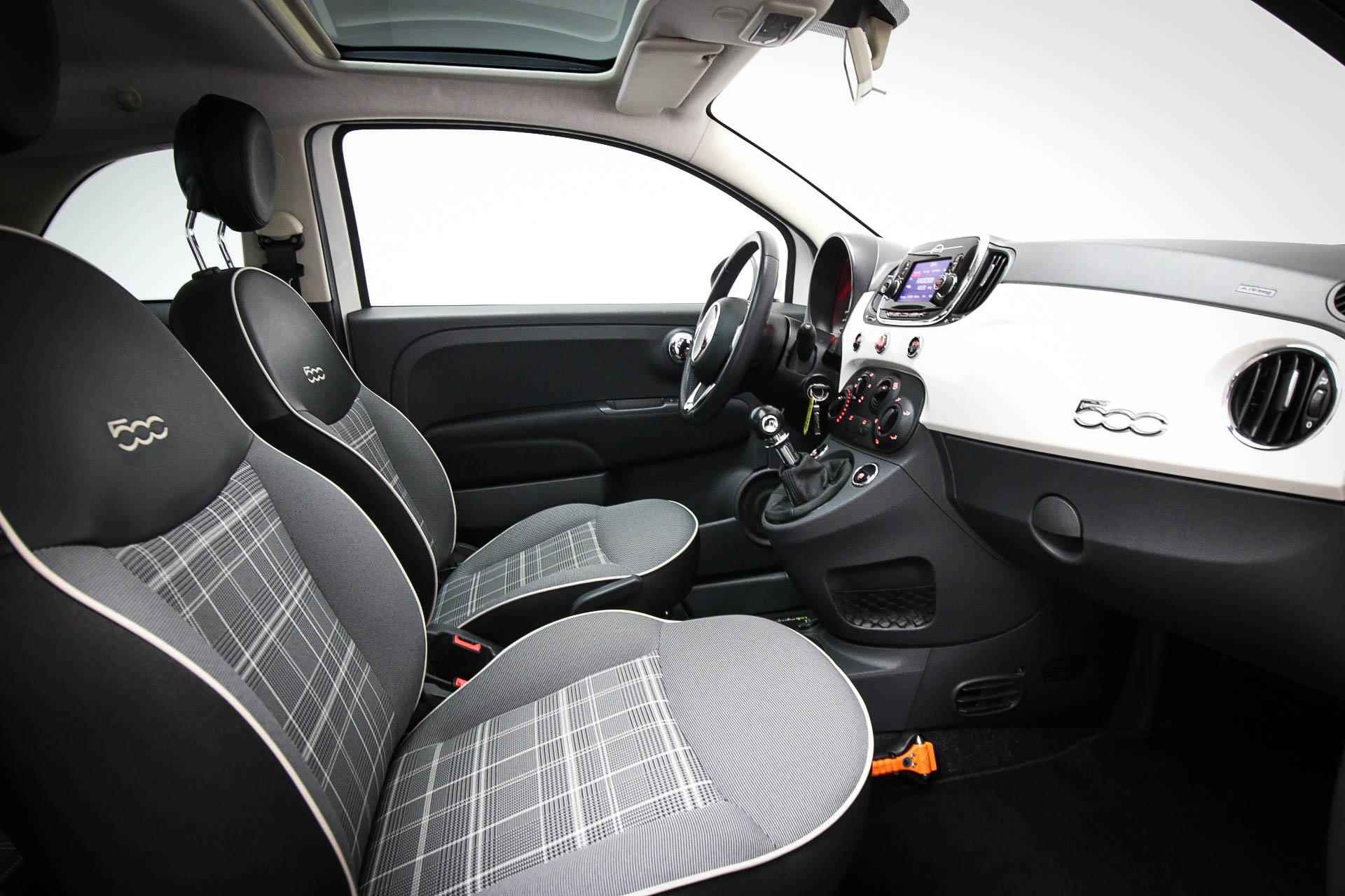 Fiat 500 1.2 Lounge | PANO | AIRCO | CRUISE | UCONNECT | 15" - 4/41