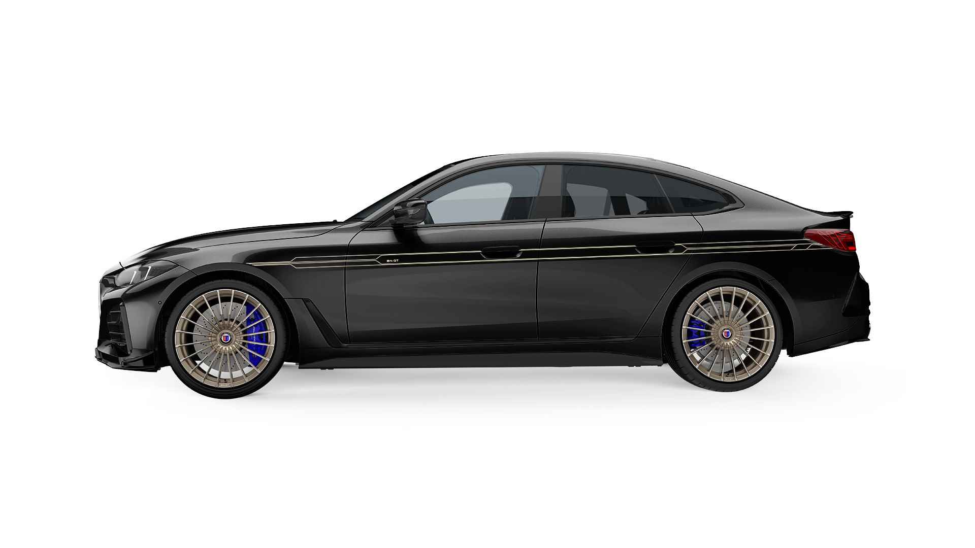 Alpina B4 GT Gran Coupé SWITCH-TRONIC Allrad - Black Sapphire metallic - Delivery October 2024 - 2/4