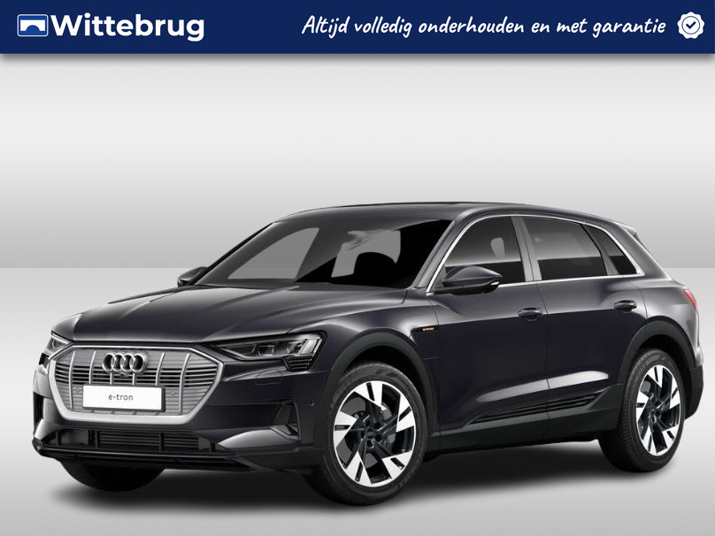 Audi e-tron 50 quattro S Line 71 kWh | Panoramadak | Tour & City pakket | Trekhaak | Privacy glass | Topview bij viaBOVAG.nl